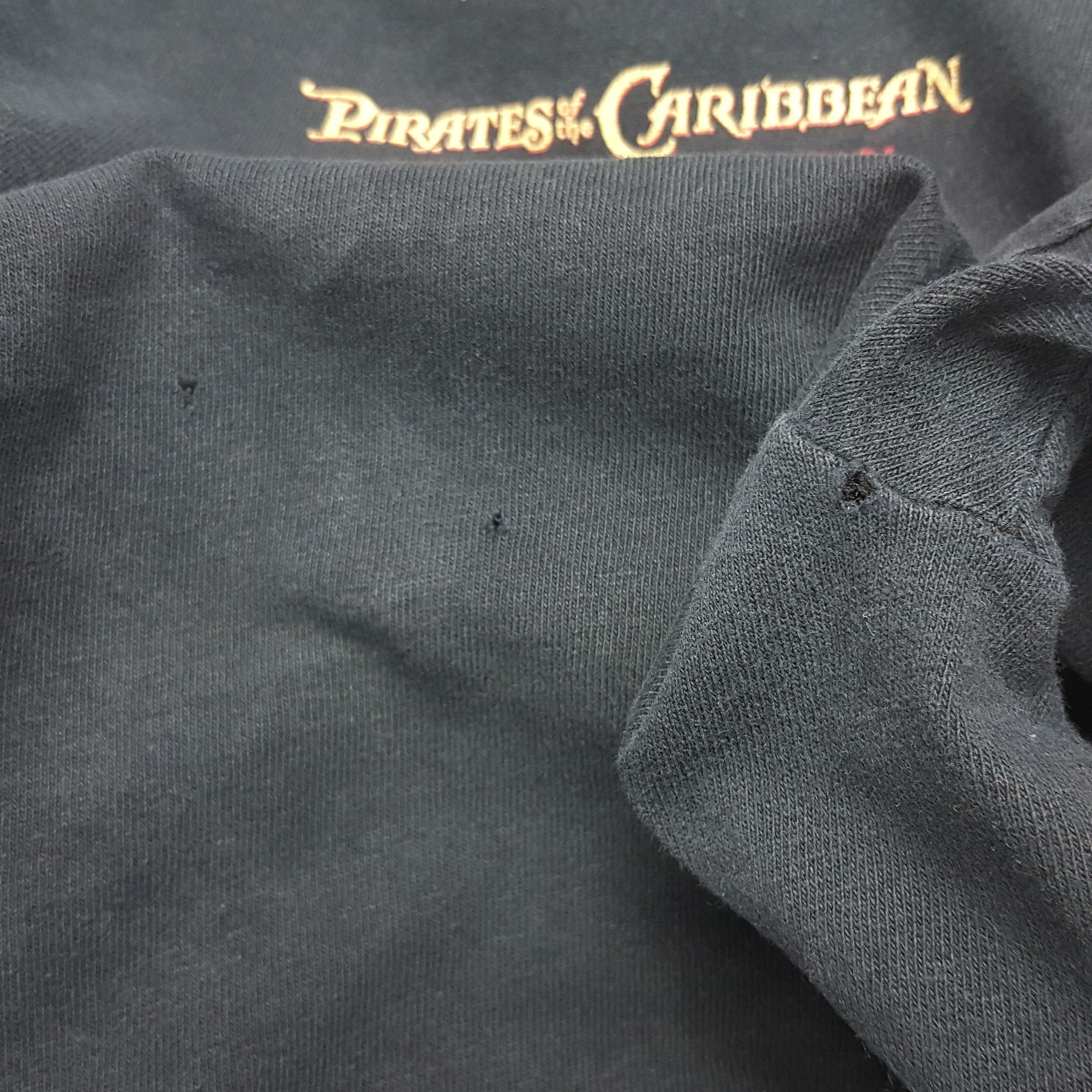 Vintage Pirates Of The Caribbean Movie Disney Vintage Tshirt Size US XL / EU 56 / 4 - 5 Thumbnail
