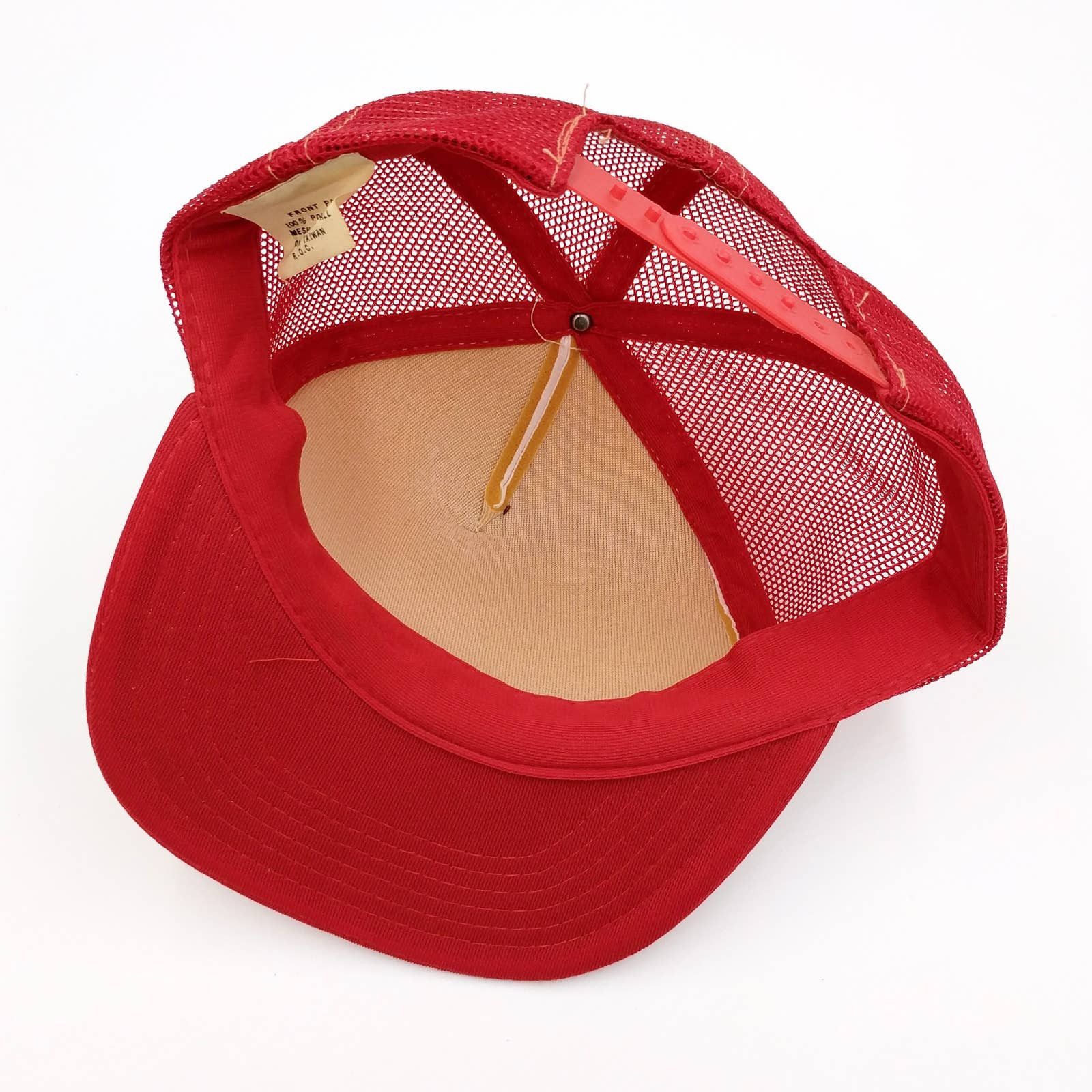 Vintage Vintage We Love Pewaukee & Fire Department Trucker Mesh Hat Size ONE SIZE - 8 Thumbnail