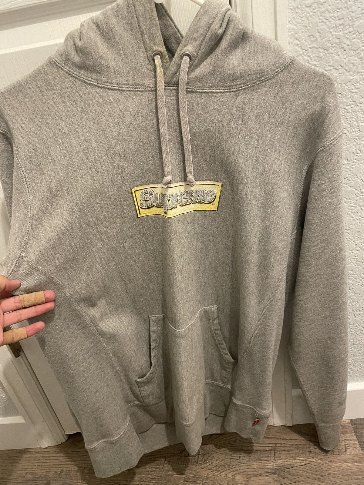 Supreme Bling Box Logo Hoodie | Grailed