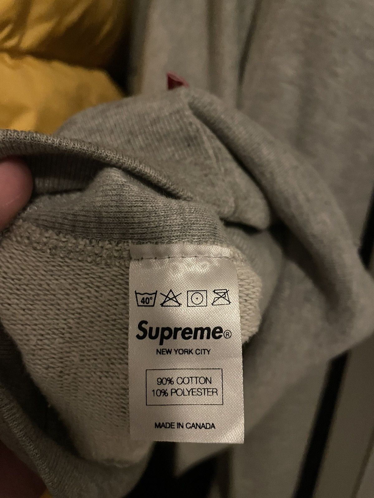 Supreme Supreme bling box logo 2013 size small grey Size US S / EU 44-46 / 1 - 9 Thumbnail