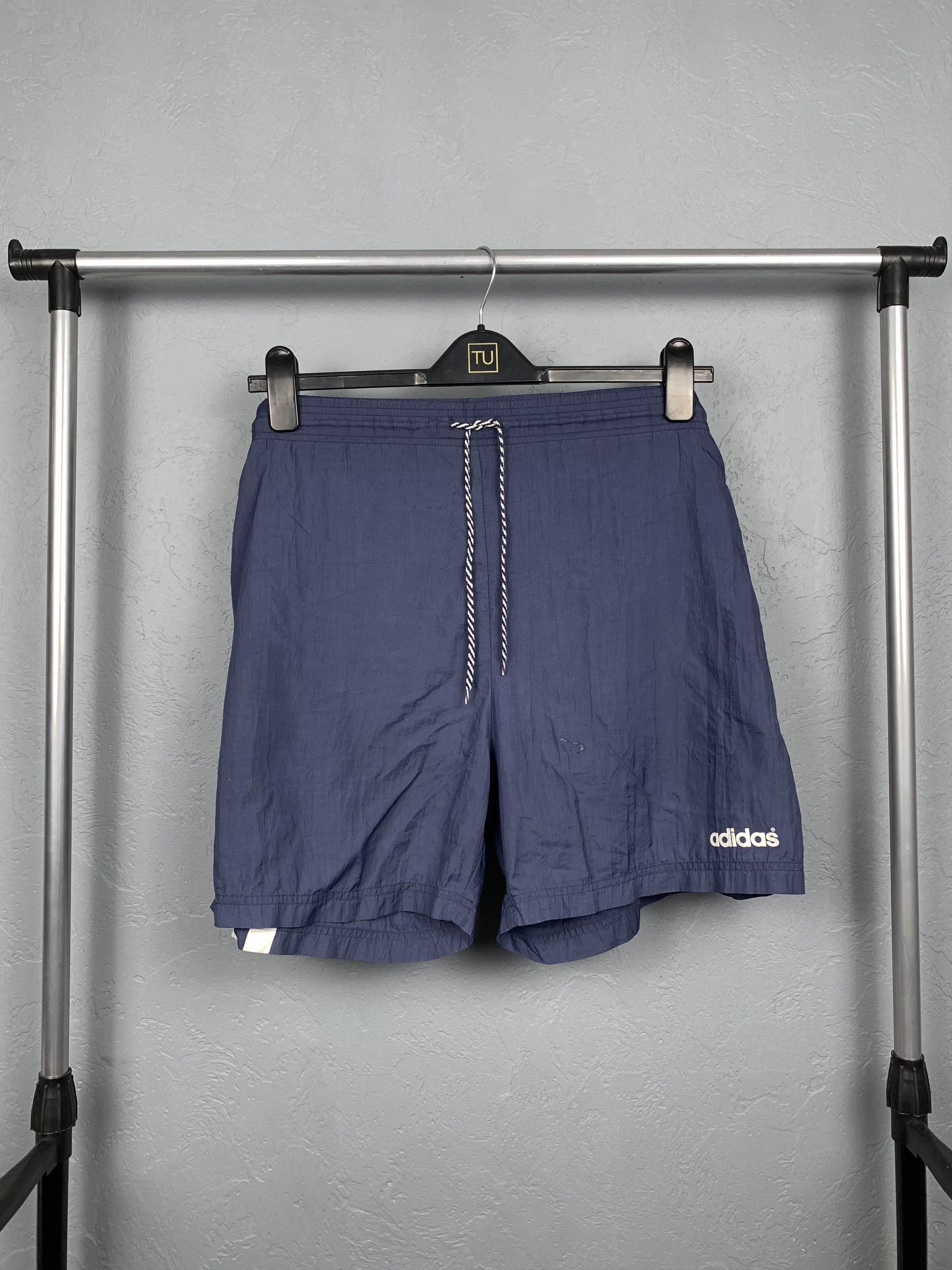 Adidas × Vintage Vintage Adidas Nylon Mens Shorts Size US 30 / EU 46 - 3 Thumbnail