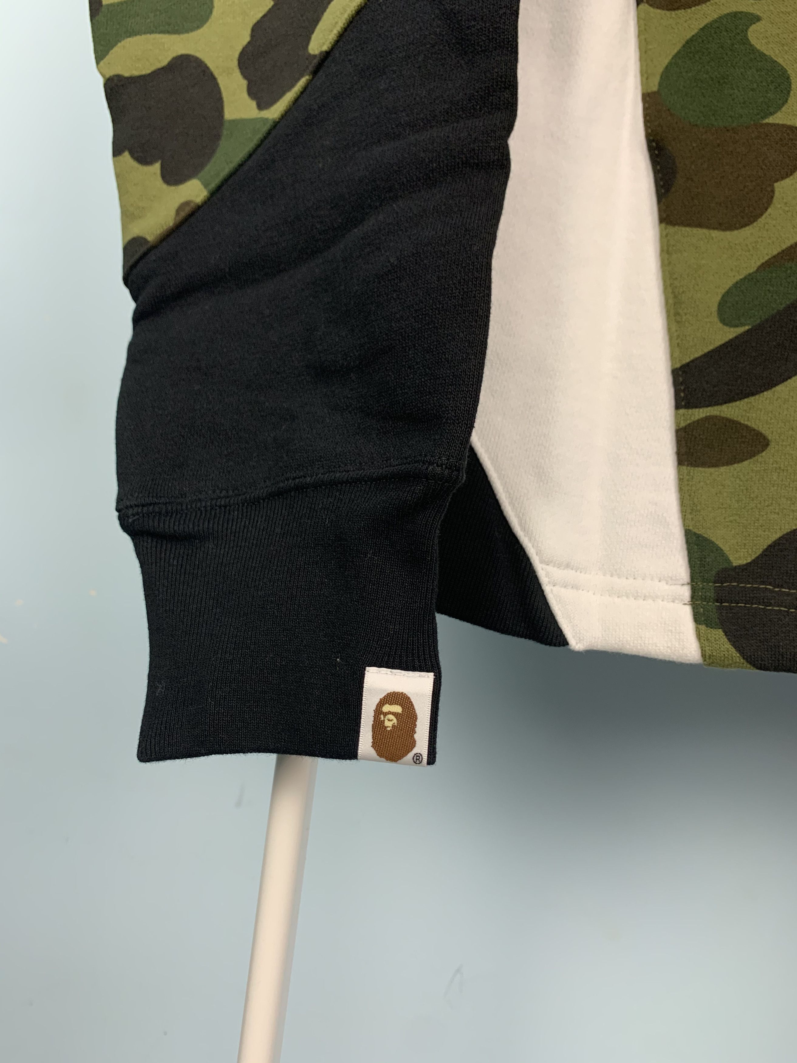 Bape Bape Color Block Crewneck Black Green Camo Large Size US L / EU 52-54 / 3 - 6 Thumbnail