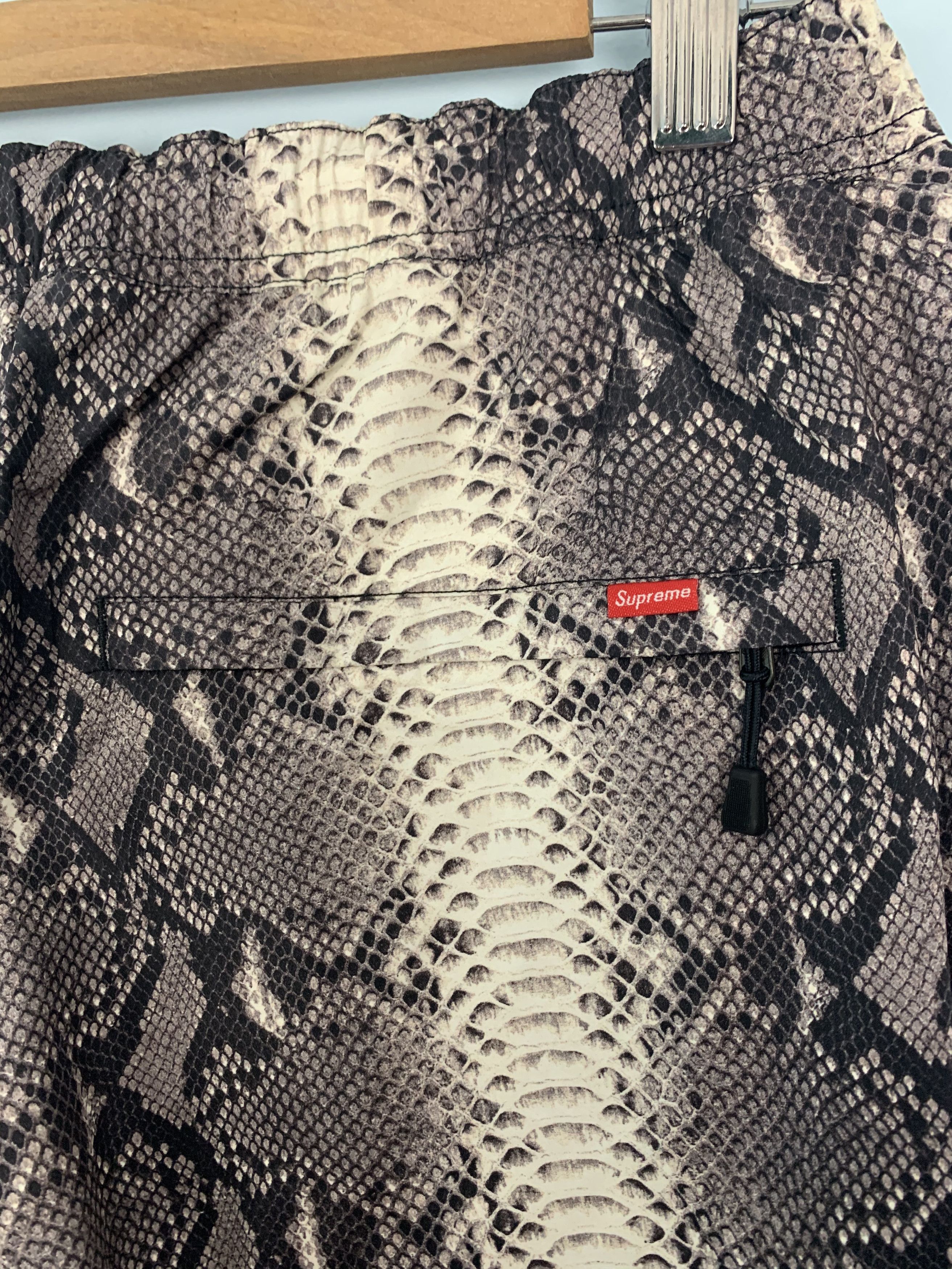 Supreme × The North Face Supreme North Face Snakeskin Taped Seam Pants Black Small Size US 28 / EU 44 - 10 Thumbnail