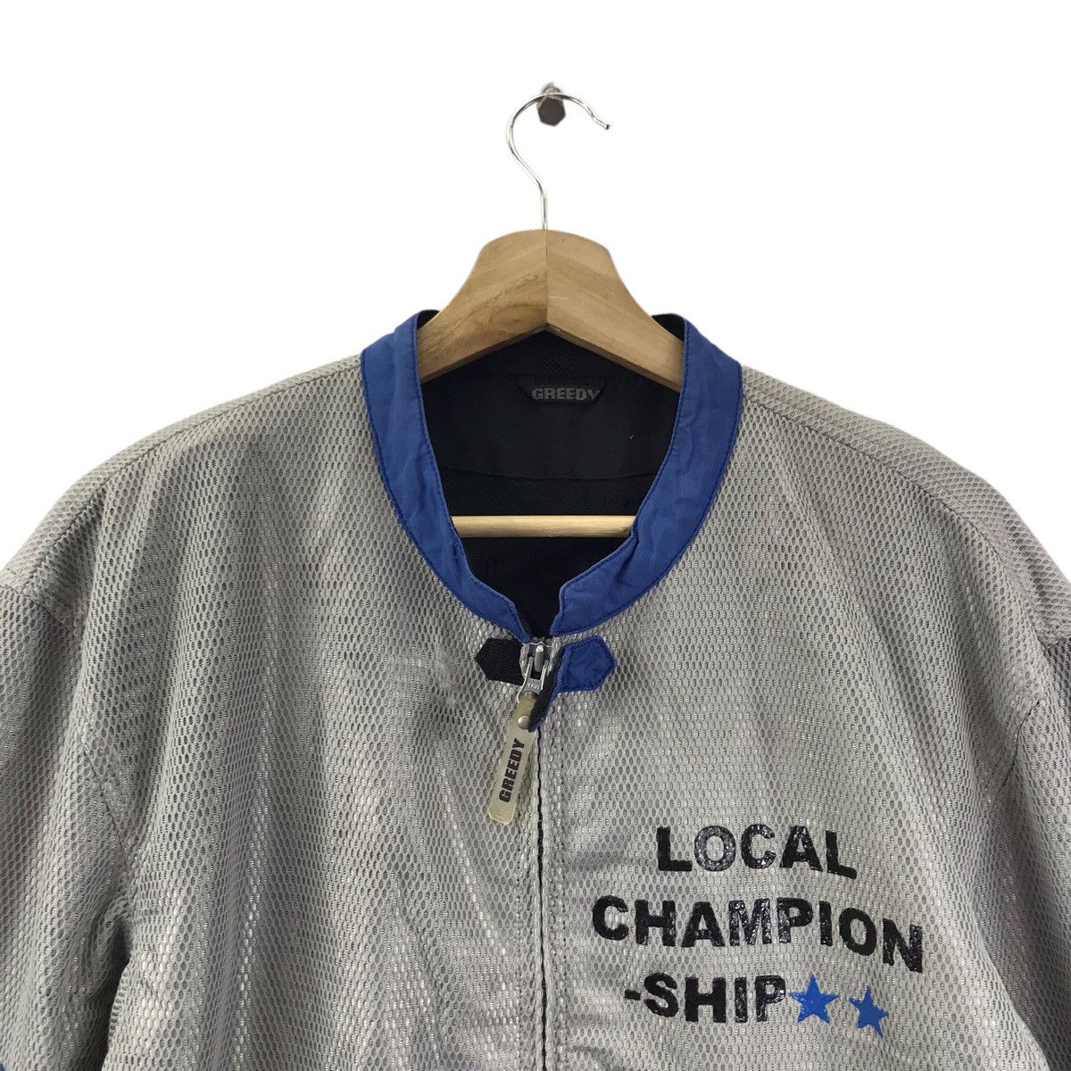 Vintage LOCAL CHAMPION SHIP Greedy Rider Motorcycle Sweatshirt Size US M / EU 48-50 / 2 - 2 Thumbnail