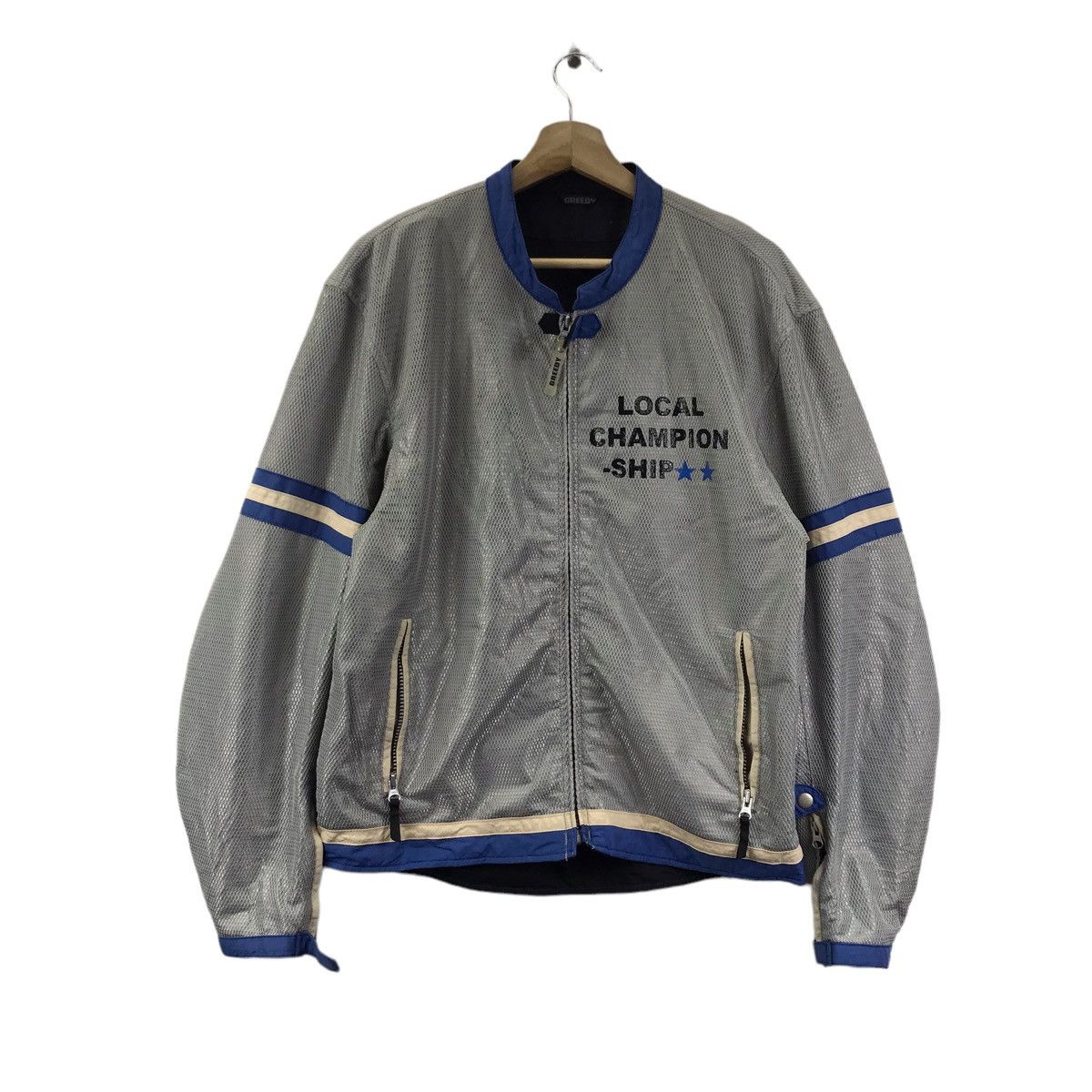 Vintage LOCAL CHAMPION SHIP Greedy Rider Motorcycle Sweatshirt Size US M / EU 48-50 / 2 - 1 Thumbnail