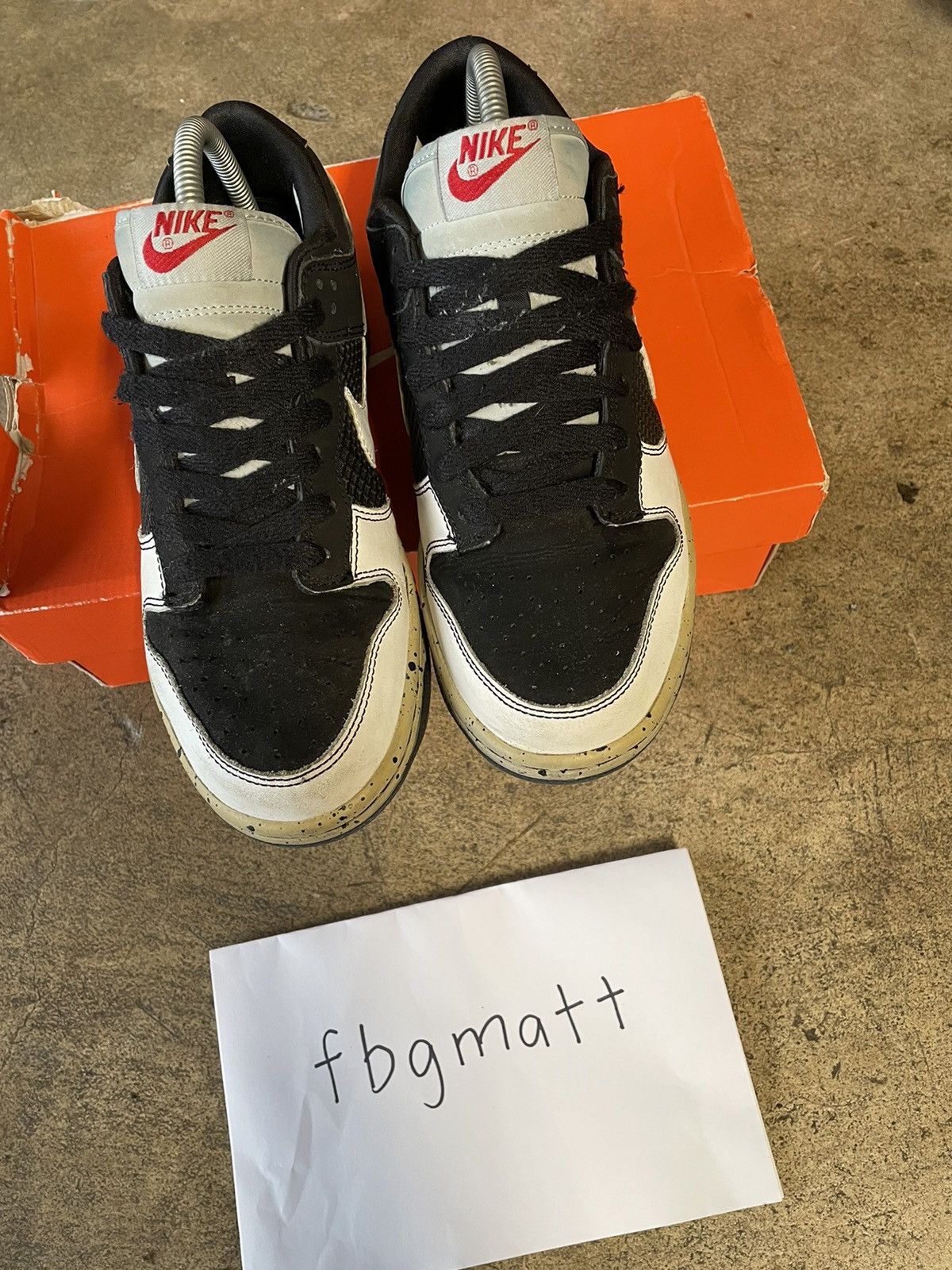 Nike Nike Dunk Low GS "Twilight black/white" panda Vtg Size US 7 / EU 40 - 6 Thumbnail