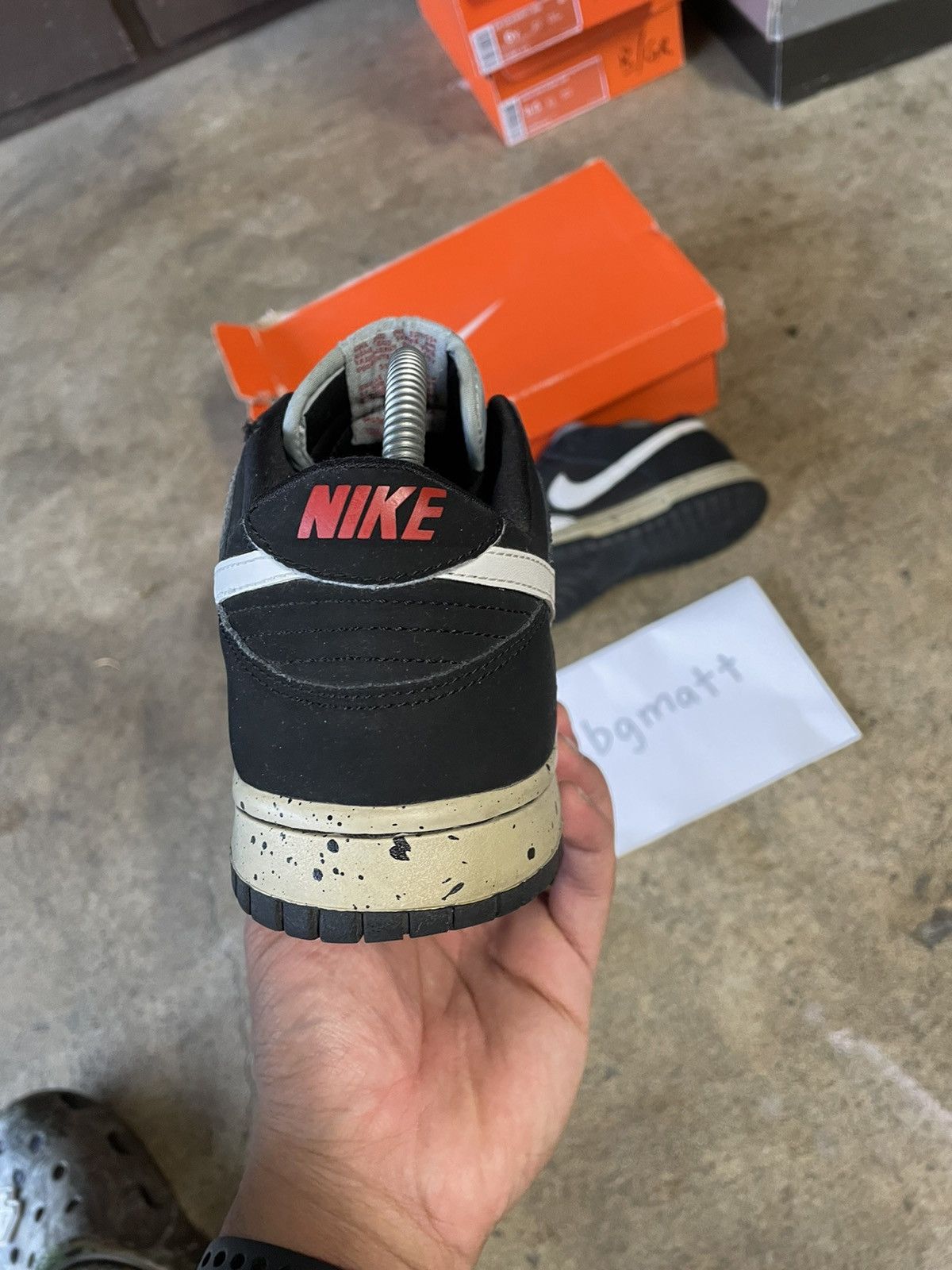 Nike Nike Dunk Low GS "Twilight black/white" panda Vtg Size US 7 / EU 40 - 4 Thumbnail