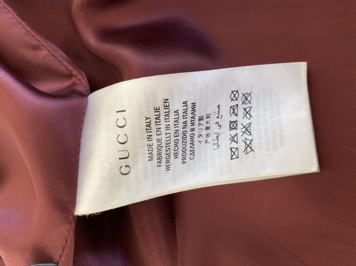 Gucci Lamb Leather w/Removable web collar Size US XL / EU 56 / 4 - 6 Thumbnail