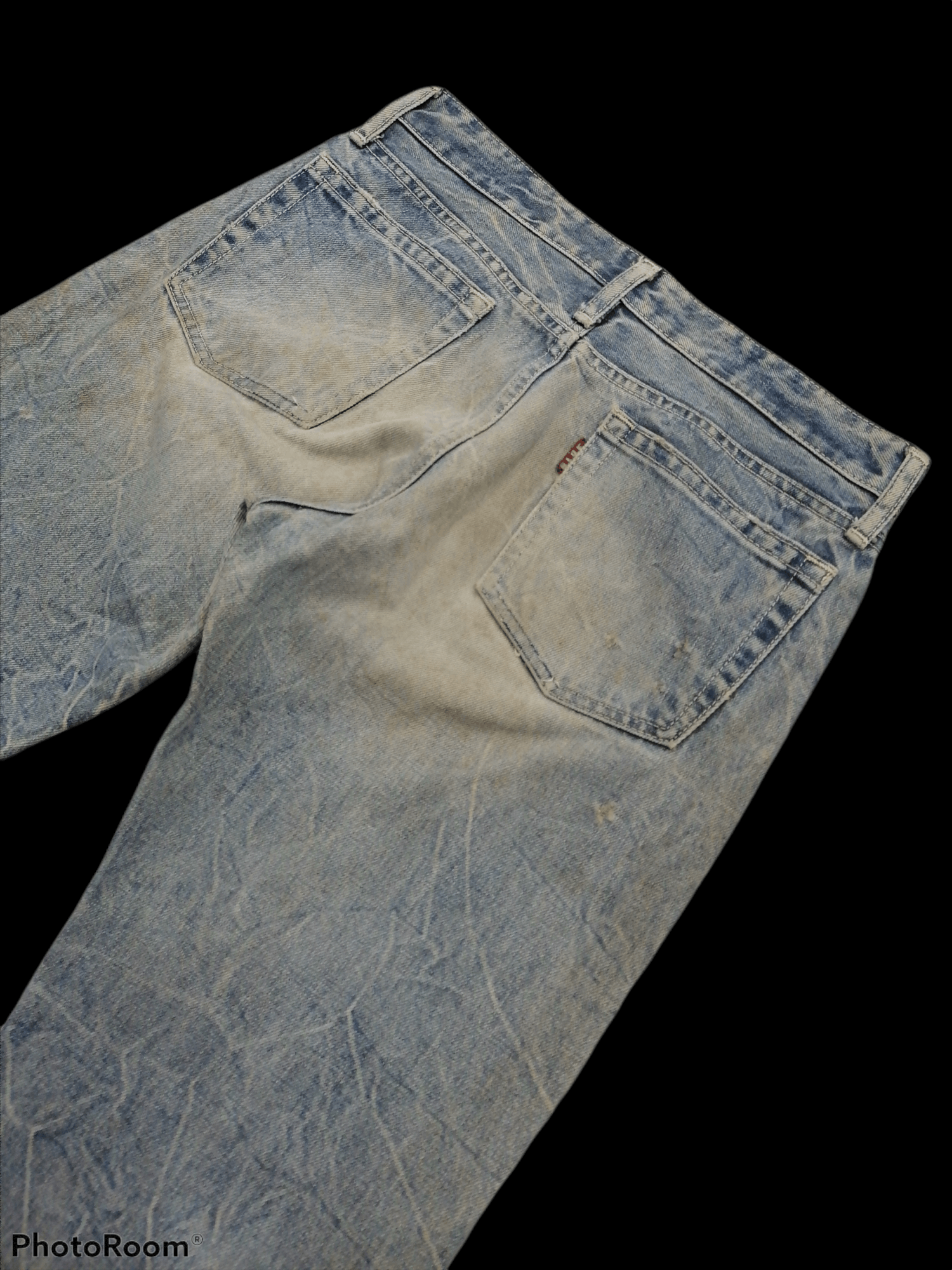 Blue Blue Japan × Japanese Brand Made Japan Blue Blue Japan Trashed Distressed Denim Jeans Size US 30 / EU 46 - 7 Thumbnail
