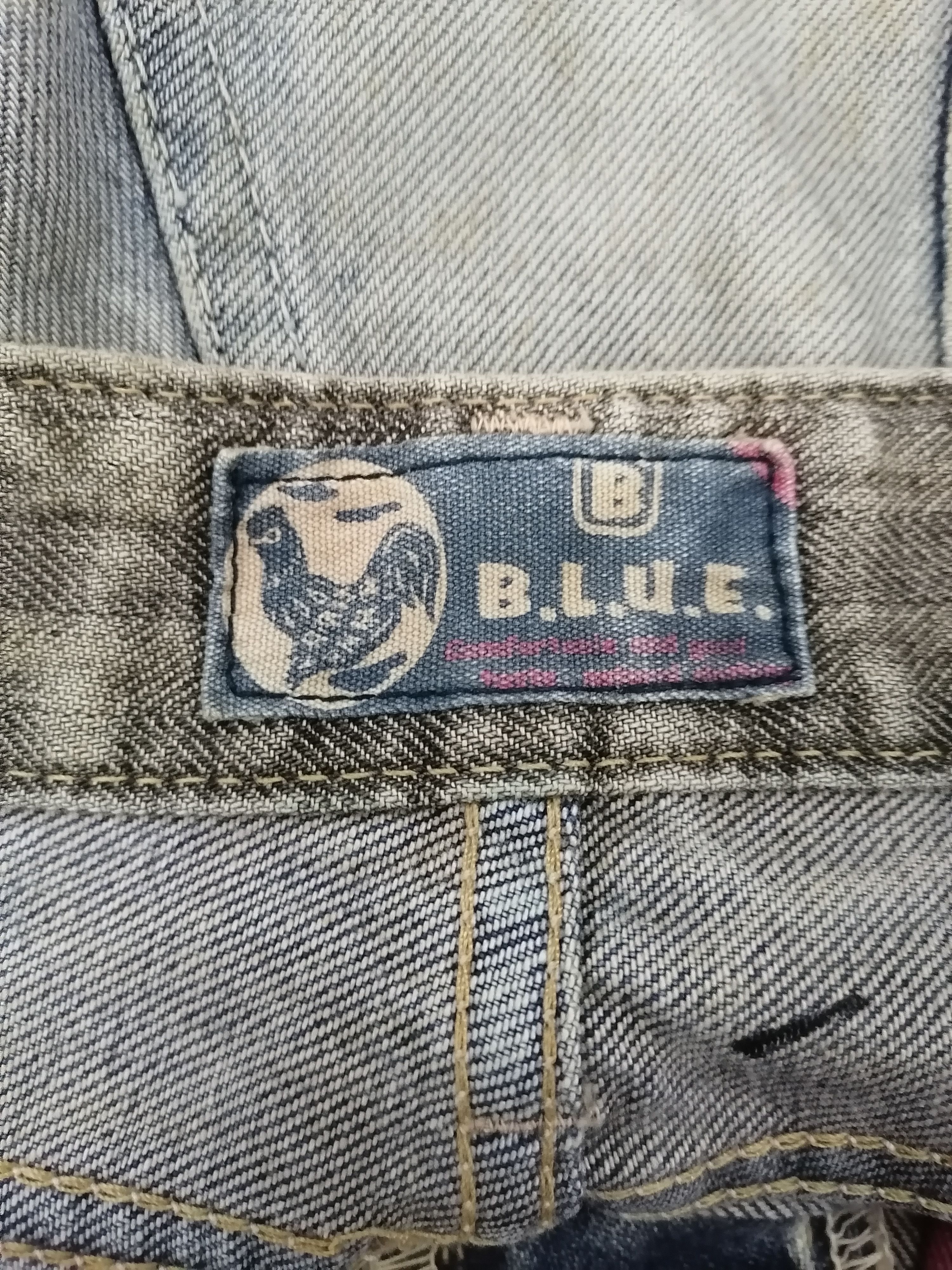 Blue Blue Japan × Japanese Brand Made Japan Blue Blue Japan Trashed Distressed Denim Jeans Size US 30 / EU 46 - 8 Thumbnail