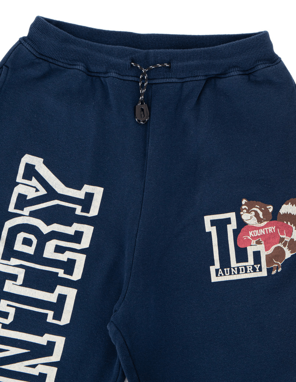 Kapital × Kapital Kountry Kapital Napped Lining Flare Kountry Sweatpants (NAVY) Size US 32 / EU 48 - 3 Thumbnail