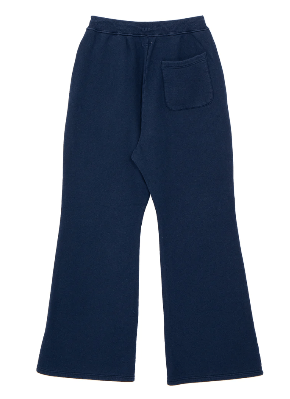 Kapital Kapital Napped Lining Flare Kountry Sweatpants (NAVY