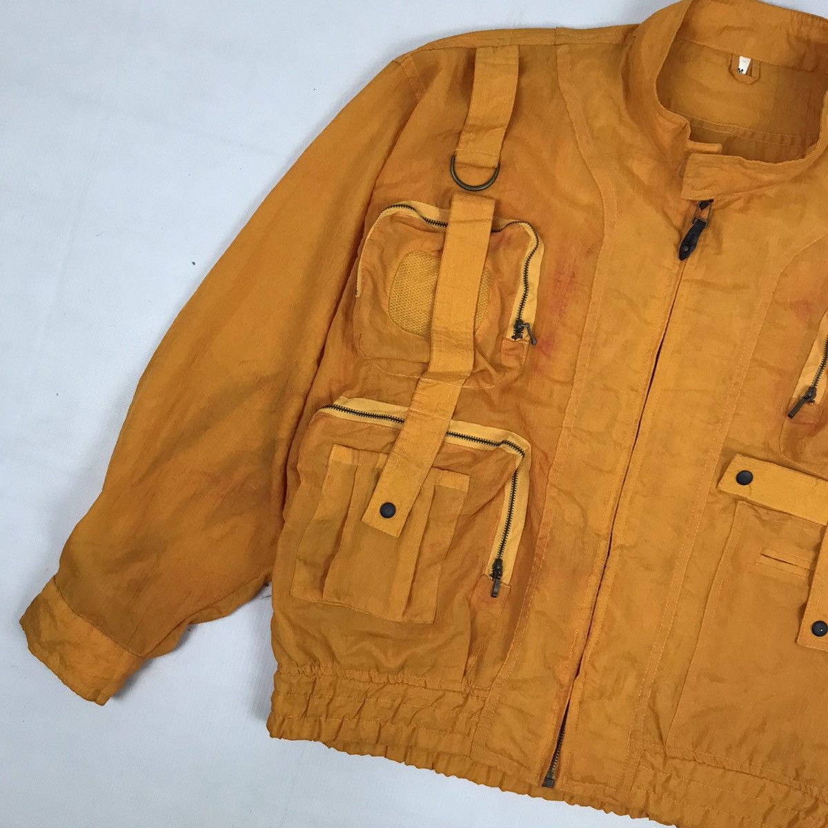 Japanese Brand Vintage Tactical Pocket Cargo Bomber Parachute Jacket Size US M / EU 48-50 / 2 - 3 Thumbnail