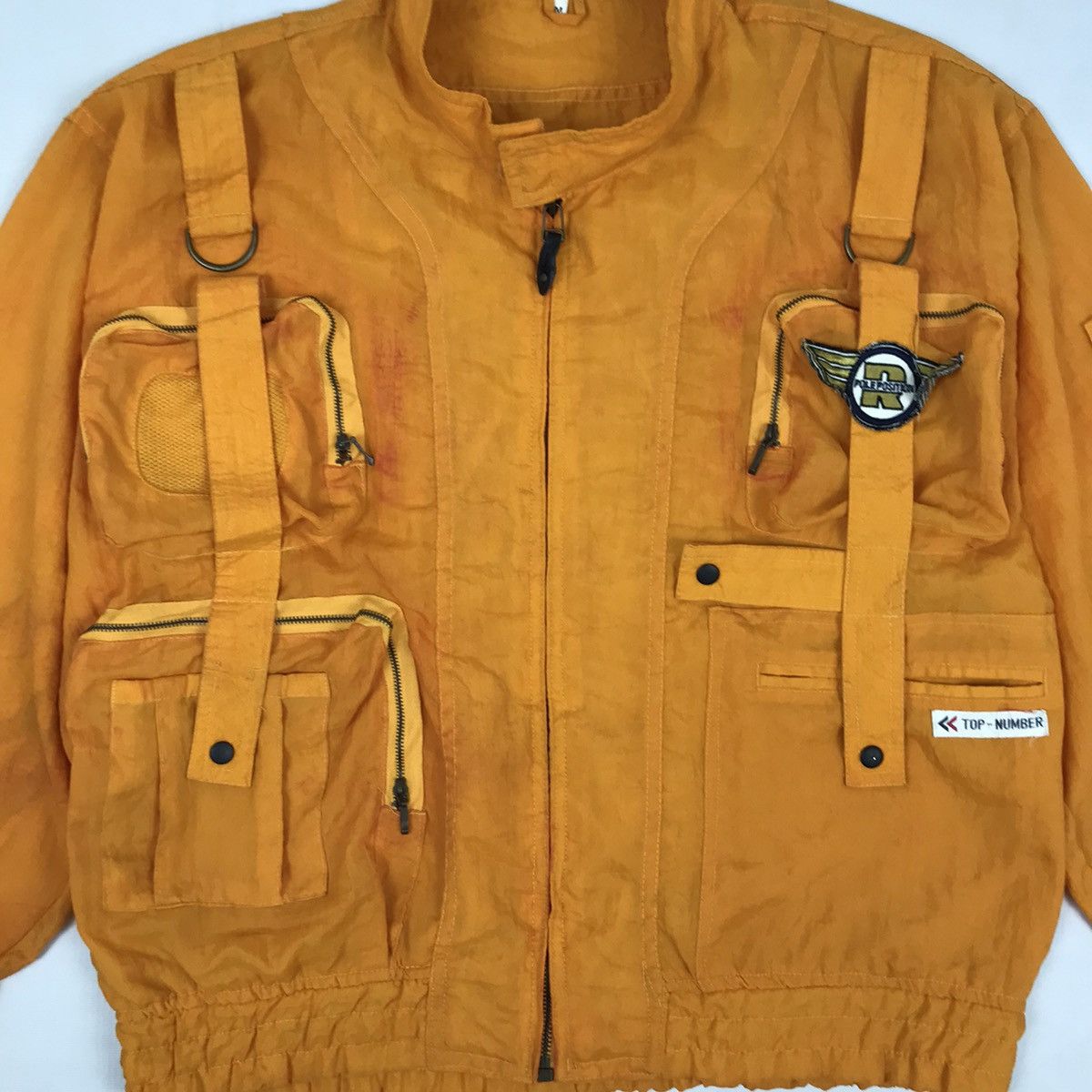 Japanese Brand Vintage Tactical Pocket Cargo Bomber Parachute Jacket Size US M / EU 48-50 / 2 - 4 Thumbnail