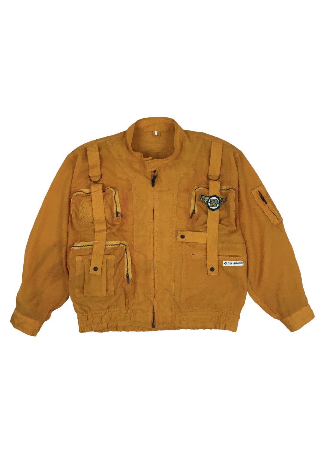 Japanese Brand Vintage Tactical Pocket Cargo Bomber Parachute Jacket Size US M / EU 48-50 / 2 - 1 Thumbnail