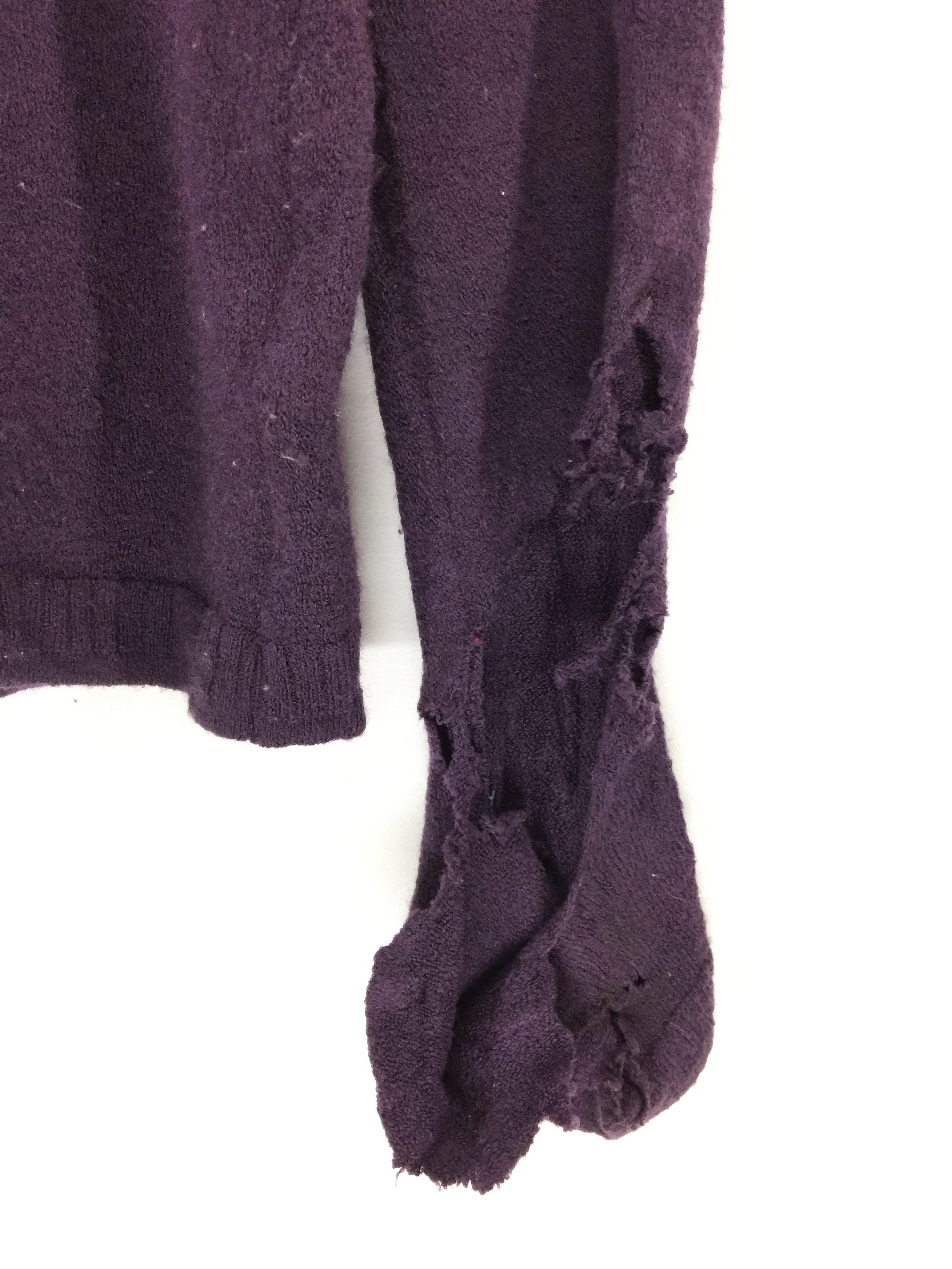 Gaultier Homme Objet × Jean Paul Gaultier gaultier homme objet wool deconstruct distressed sweater Size US XS / EU 42 / 0 - 5 Thumbnail