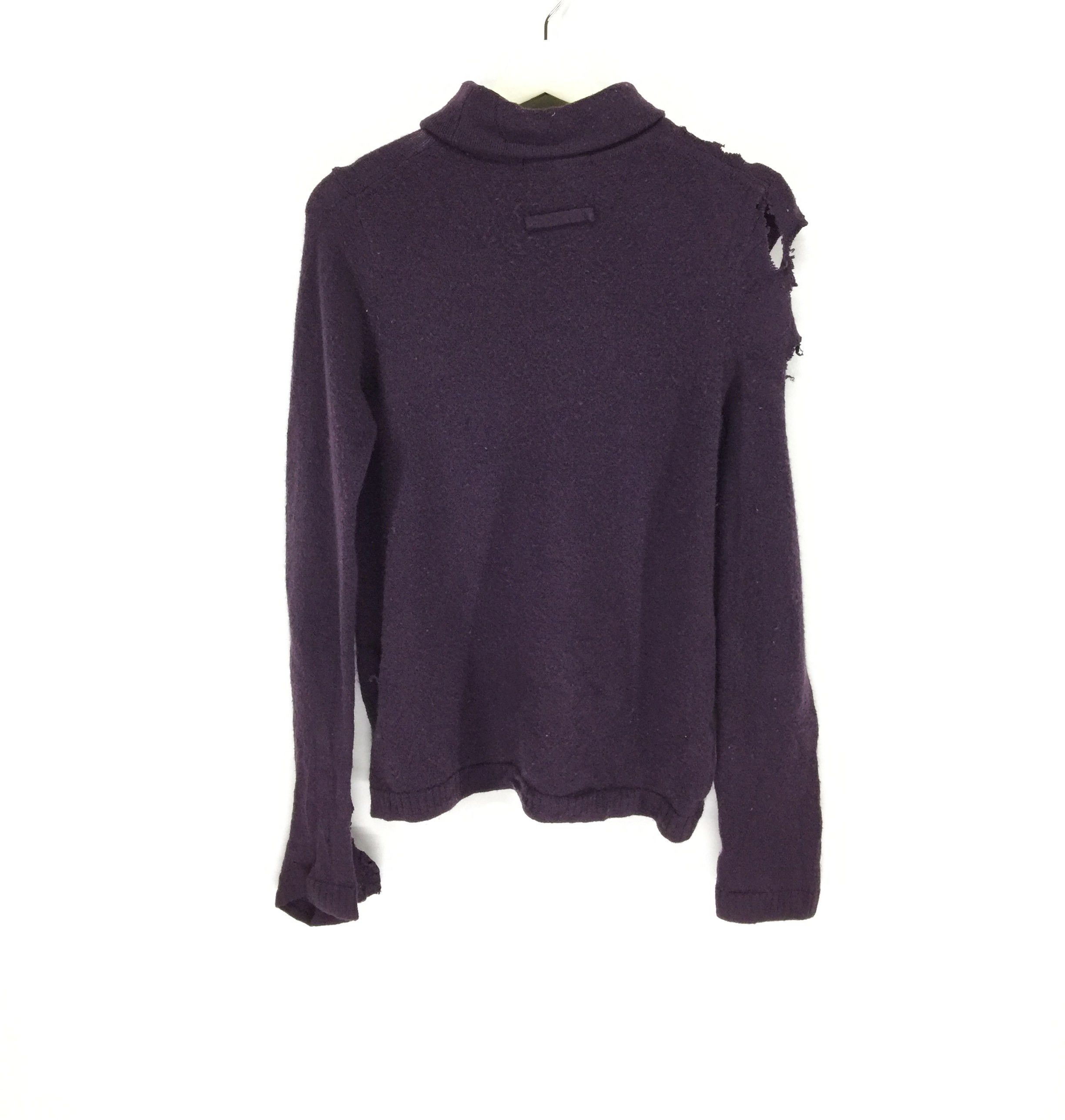 Gaultier Homme Objet × Jean Paul Gaultier gaultier homme objet wool deconstruct distressed sweater Size US XS / EU 42 / 0 - 2 Thumbnail