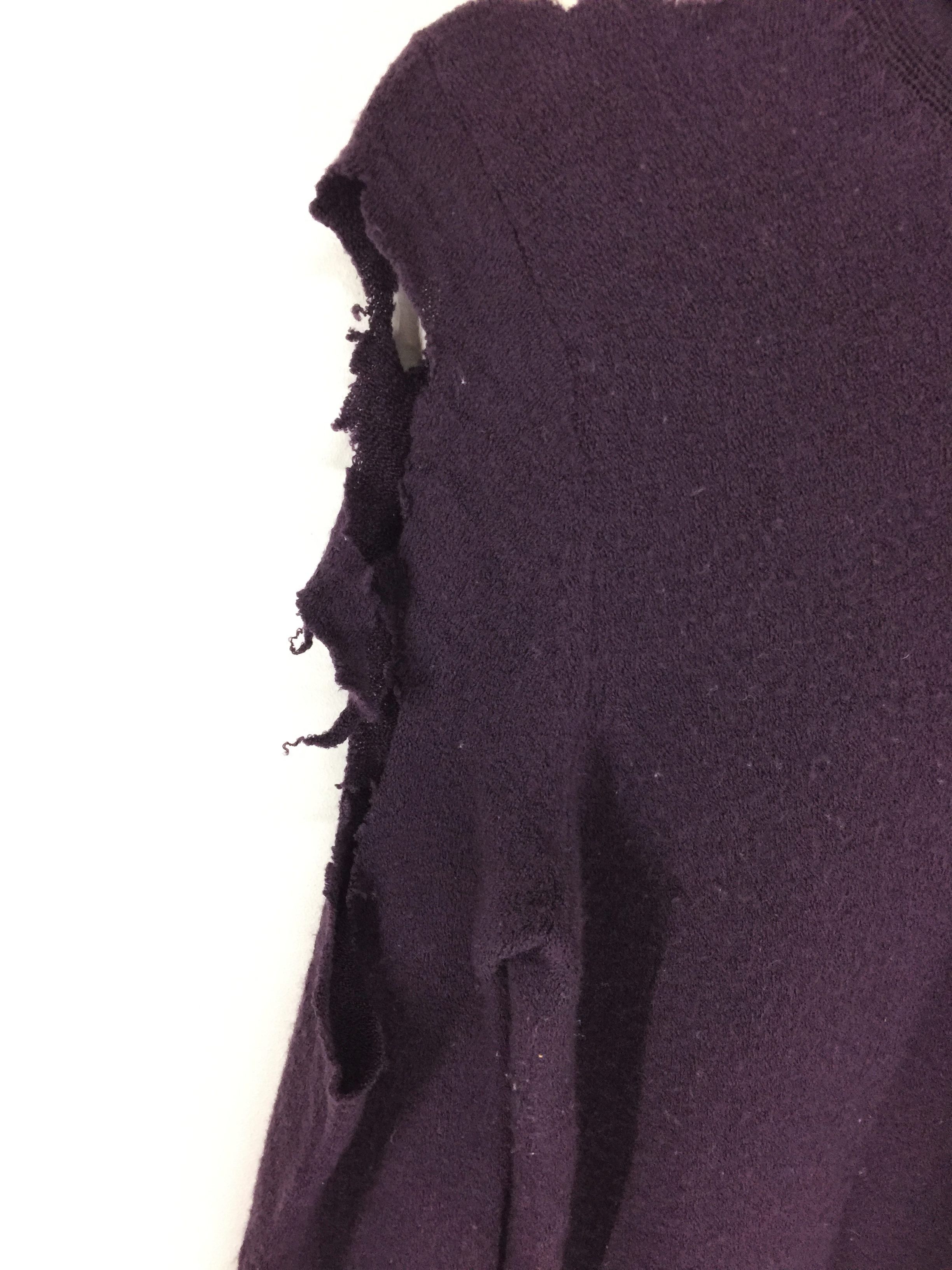Gaultier Homme Objet × Jean Paul Gaultier gaultier homme objet wool deconstruct distressed sweater Size US XS / EU 42 / 0 - 4 Thumbnail