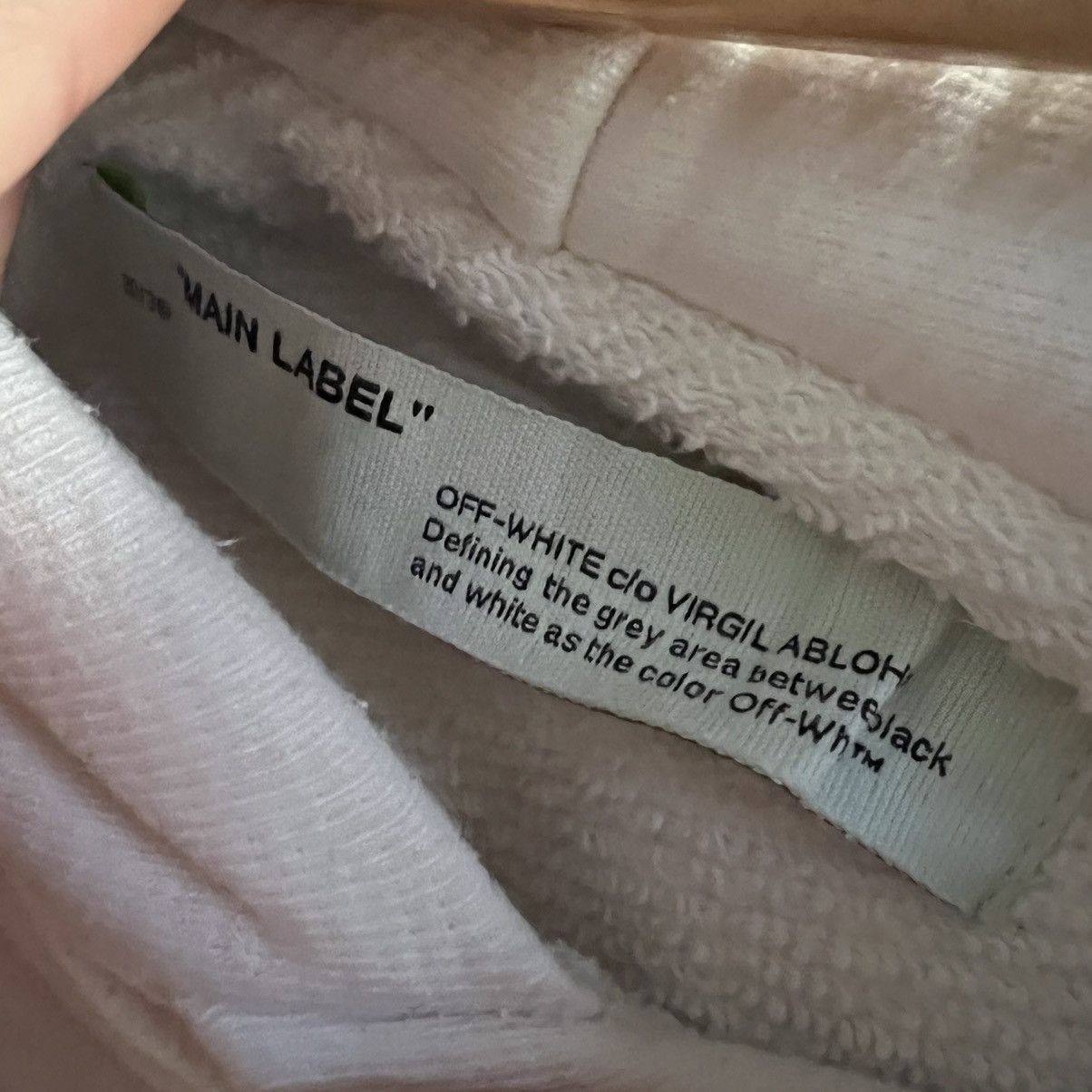 Off-White Off-White Triangle Planet Layered Hoodie Size US L / EU 52-54 / 3 - 5 Thumbnail