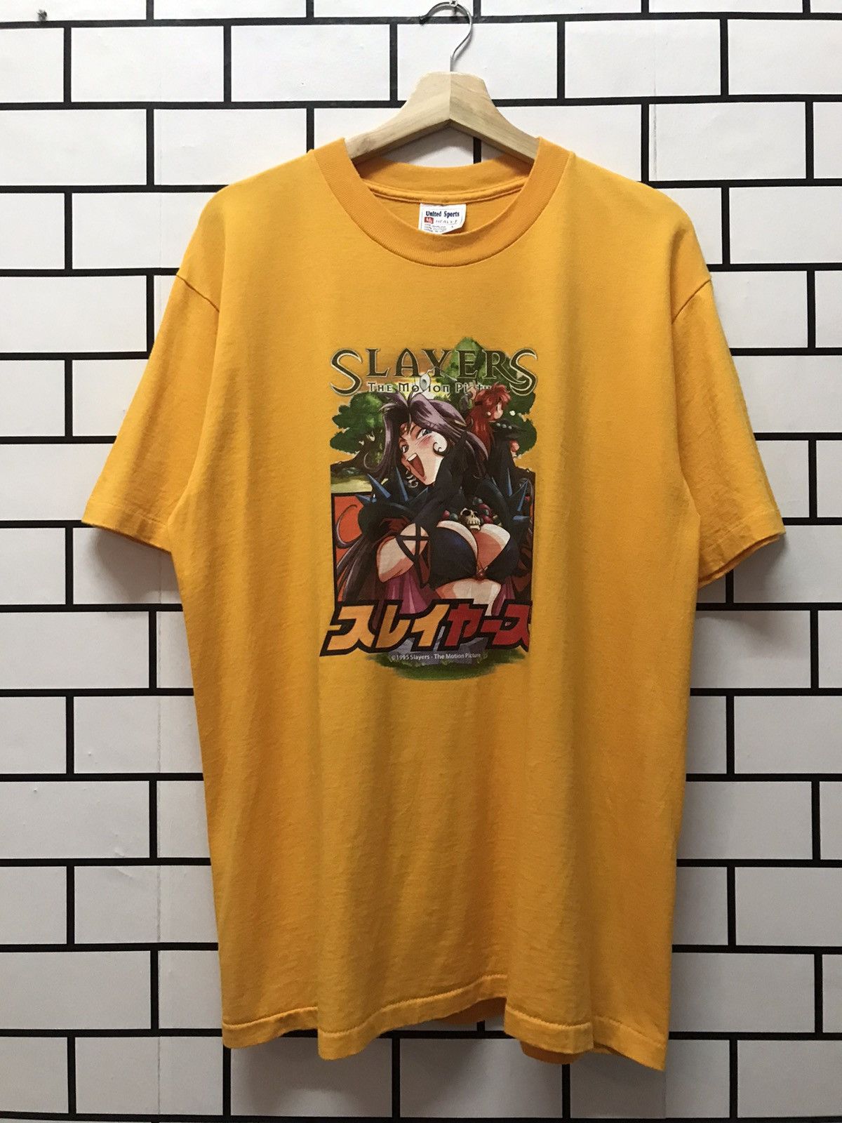 Vintage Vintage 1995 Slayers The Motion Picture Anime Movie Tshirt