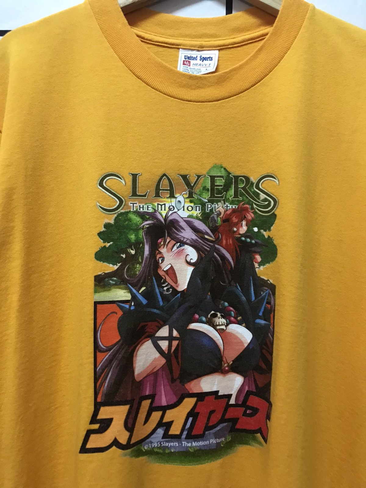 Anime × Vintage Vintage 1995 Slayers The Motion Picture Anime Movie Tshirt Size US L / EU 52-54 / 3 - 2 Thumbnail