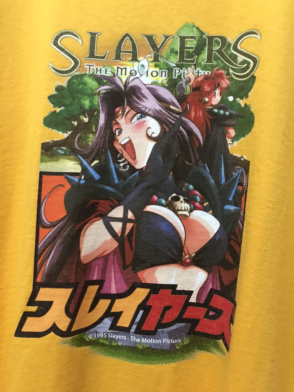 Anime × Vintage Vintage 1995 Slayers The Motion Picture Anime Movie Tshirt Size US L / EU 52-54 / 3 - 5 Thumbnail