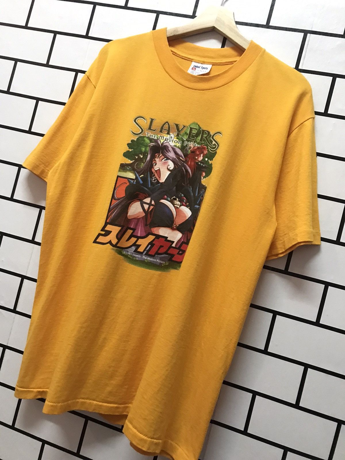 Anime × Vintage Vintage 1995 Slayers The Motion Picture Anime Movie Tshirt Size US L / EU 52-54 / 3 - 4 Thumbnail