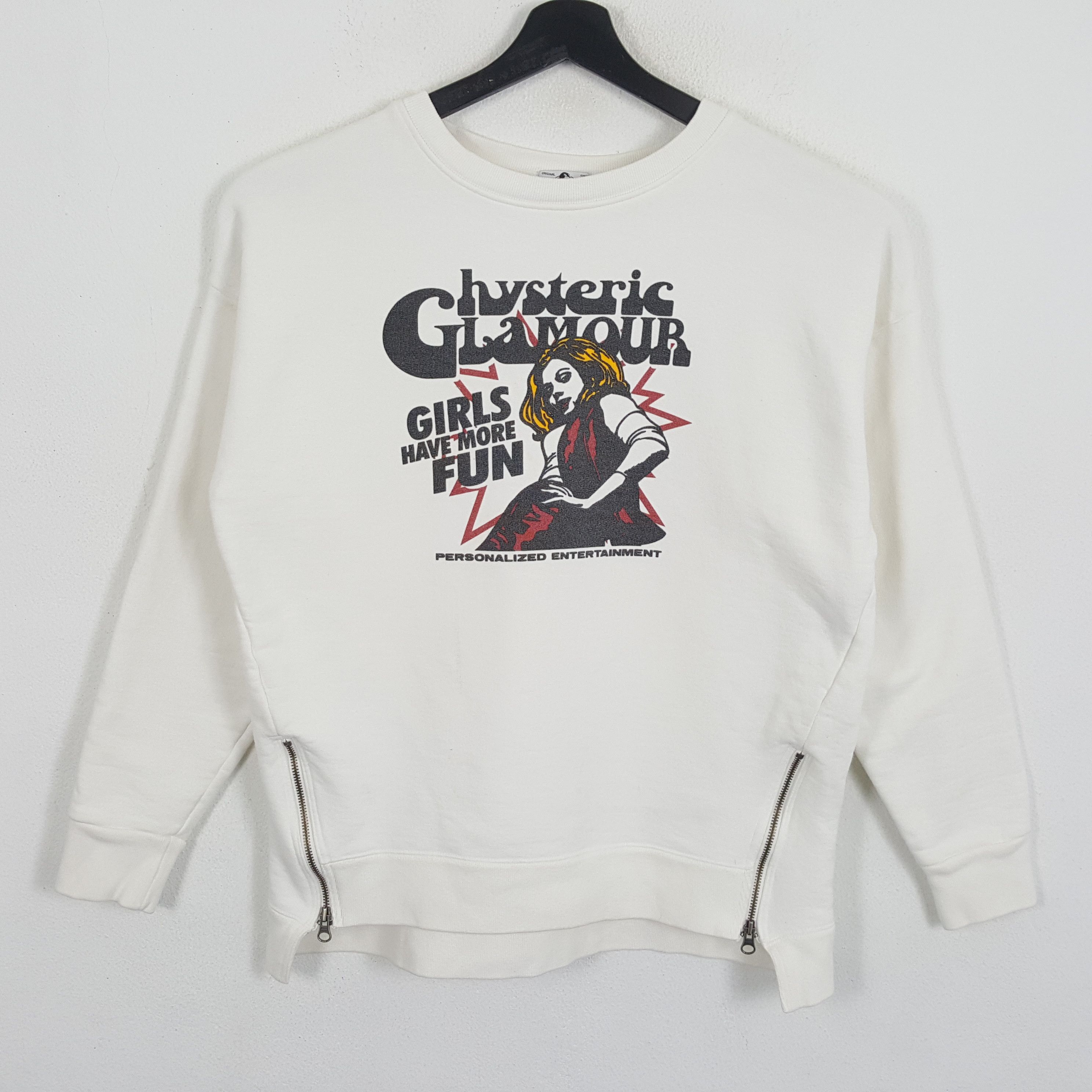 Hysteric Glamour HYSTERIC GLAMOUR Japanese Brand Streetwear Sweatshirt Size US M / EU 48-50 / 2 - 1 Thumbnail