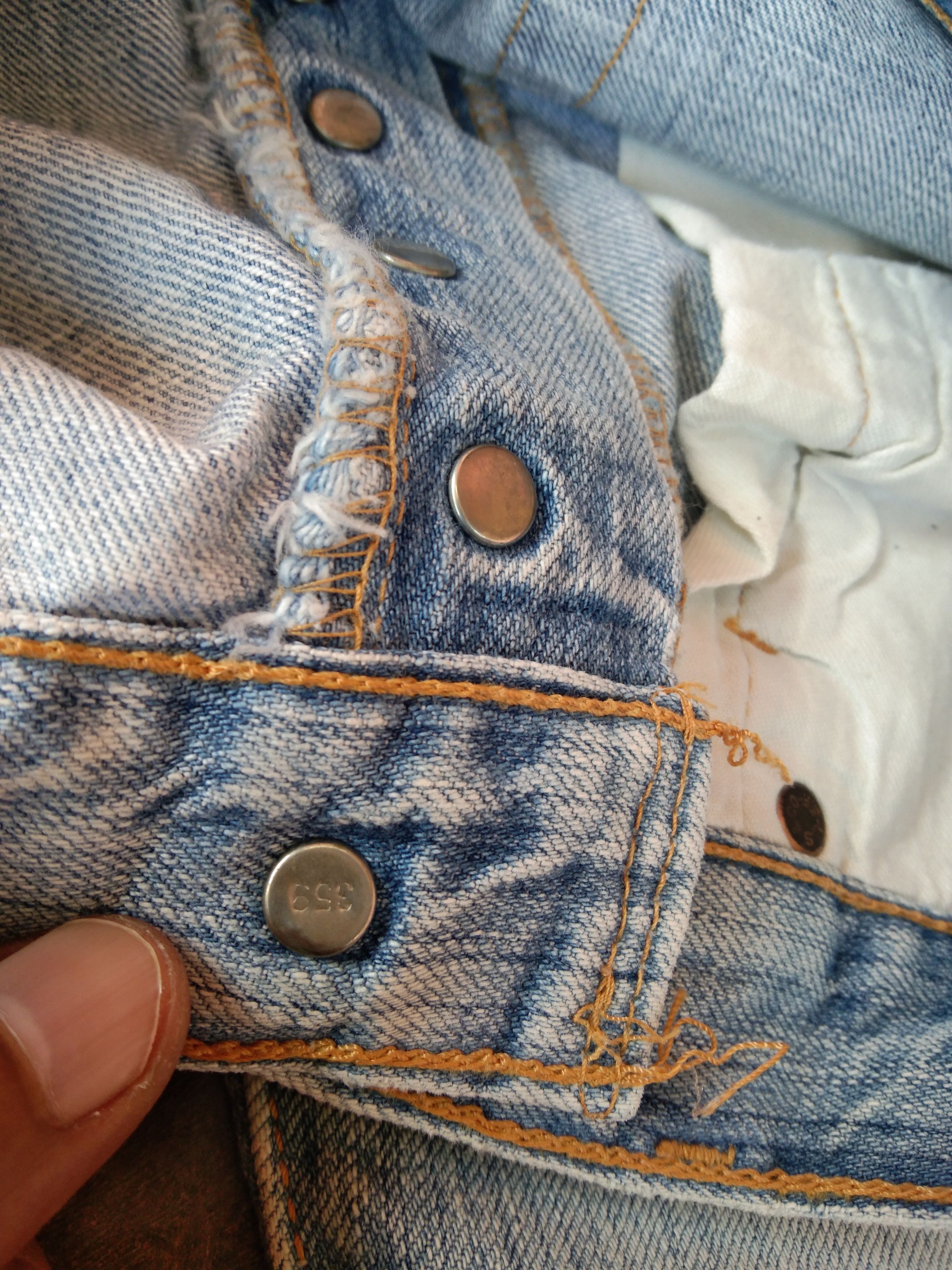 Levi's × Vintage Vintage Levis 501 Faded Blue Distressed Jeans 32x30 Size US 32 / EU 48 - 7 Thumbnail