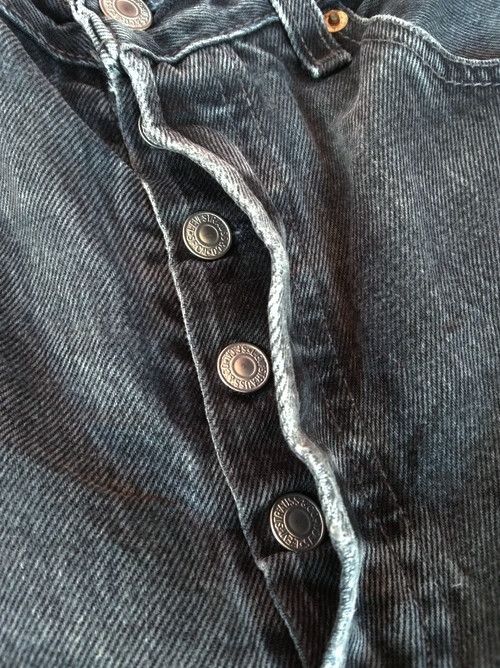 Levi's × Vintage 90s Vintage Levis 501 Made In USA Distressed Jeans 32x30 Size US 32 / EU 48 - 9 Thumbnail