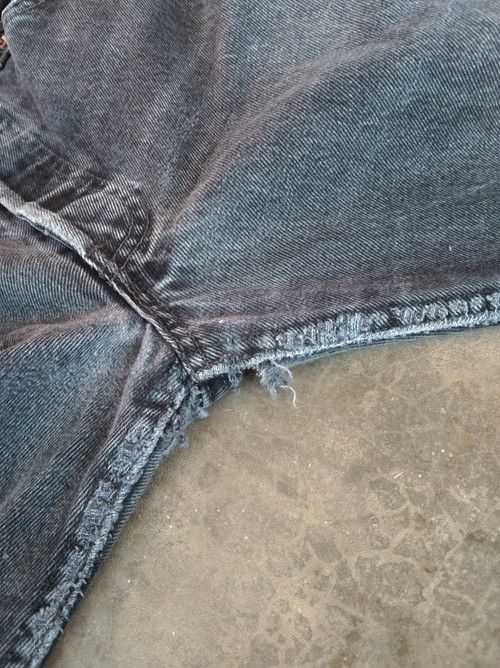 Levi's × Vintage 90s Vintage Levis 501 Made In USA Distressed Jeans 32x30 Size US 32 / EU 48 - 5 Thumbnail