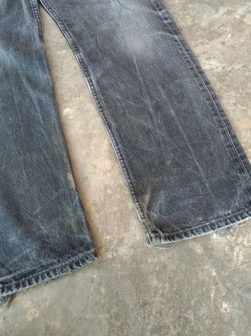 Levi's × Vintage 90s Vintage Levis 501 Made In USA Distressed Jeans 32x30 Size US 32 / EU 48 - 8 Thumbnail