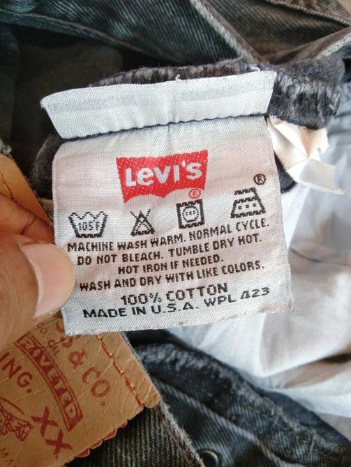 Levi's × Vintage 90s Vintage Levis 501 Made In USA Distressed Jeans 32x30 Size US 32 / EU 48 - 11 Thumbnail