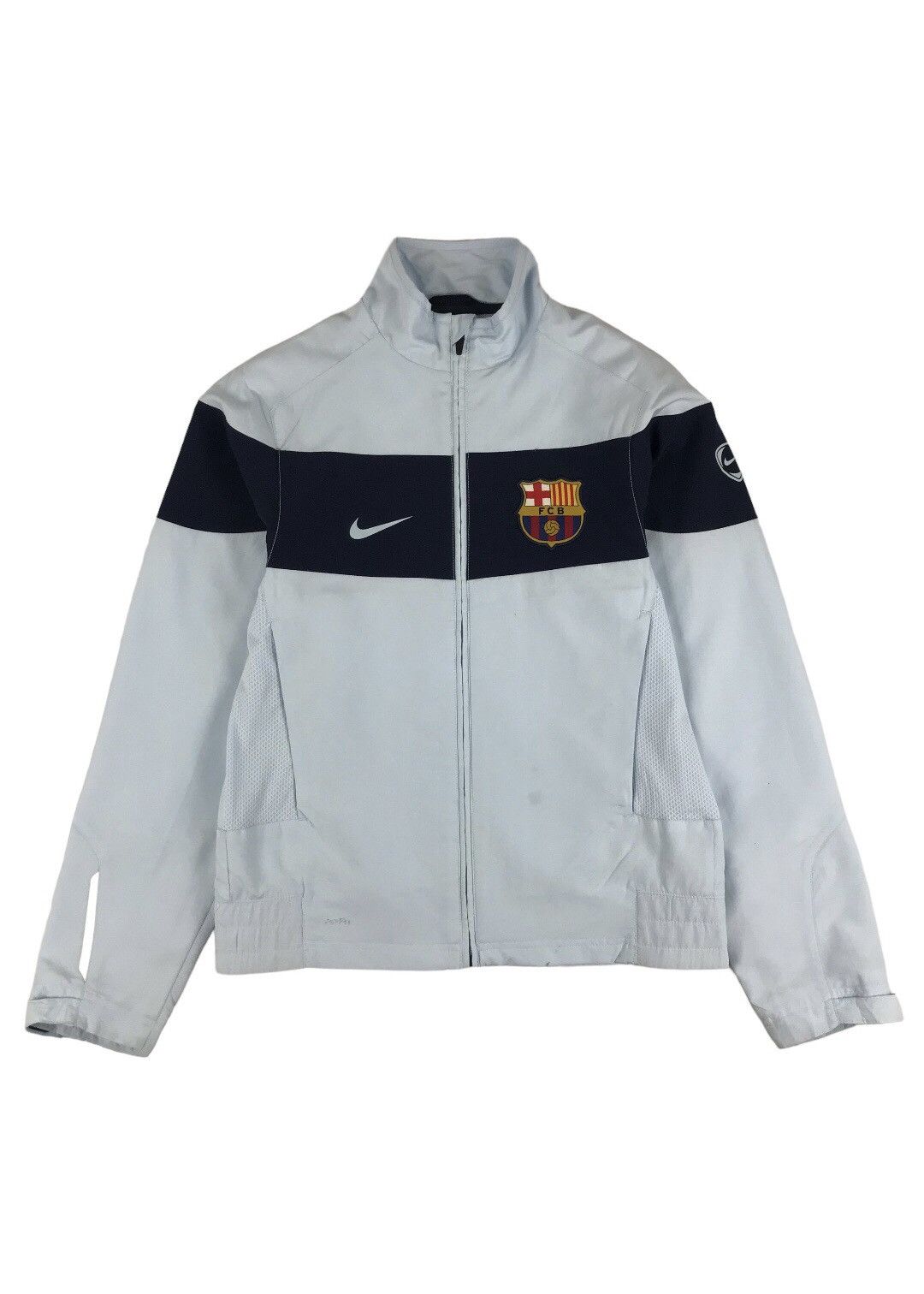 Nike × Vintage Vintage Nike Barcelona Football Club Light Jacket Size US S / EU 44-46 / 1 - 1 Thumbnail