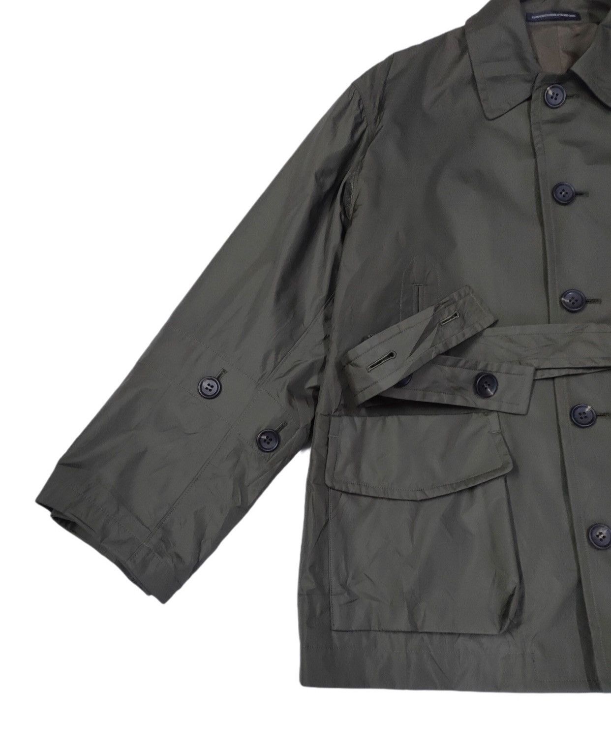 Yohji Yamamoto 🔥Yohji Yamamoto Belted Jacket Size US M / EU 48-50 / 2 - 5 Thumbnail