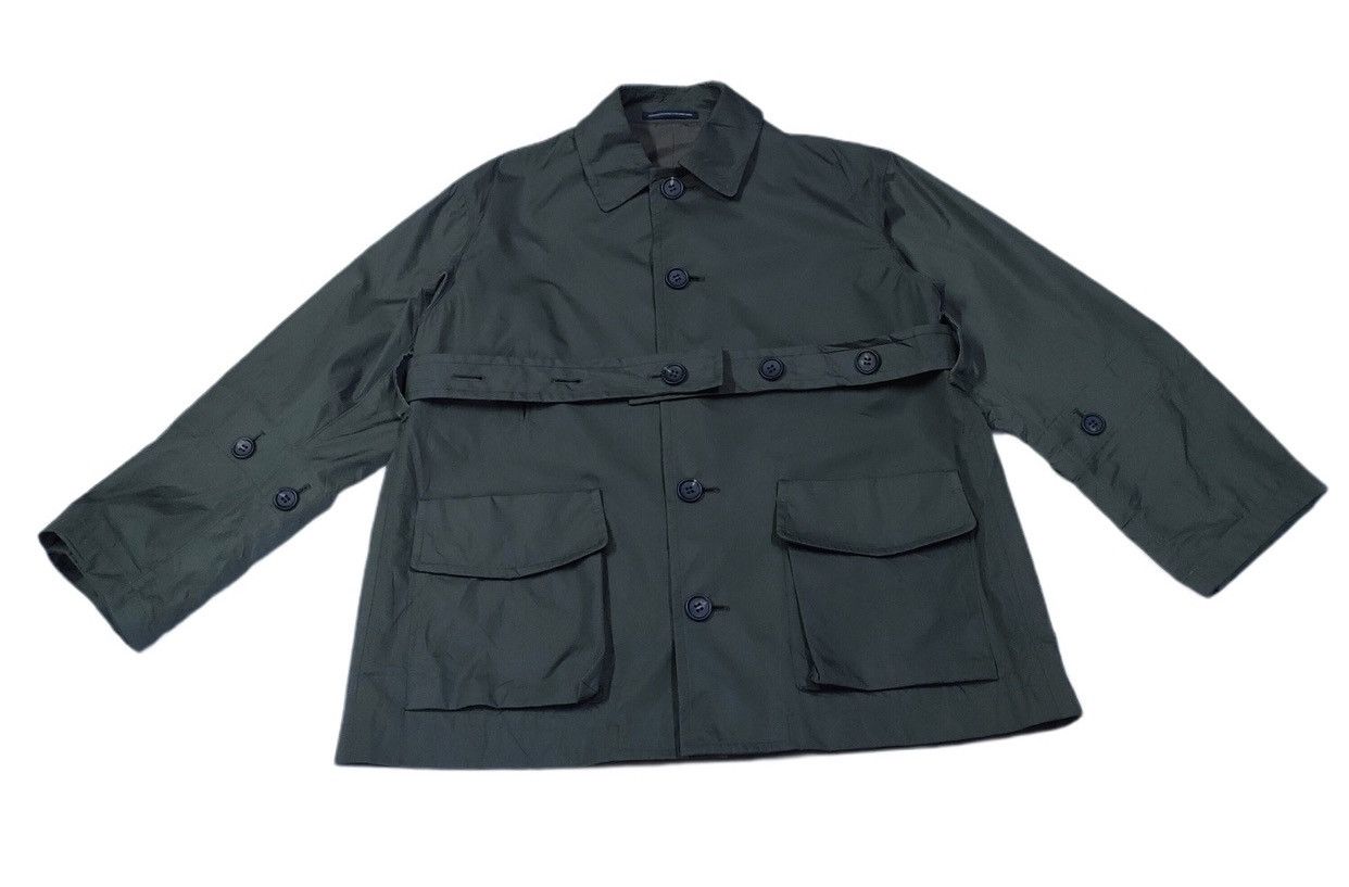 Yohji Yamamoto 🔥Yohji Yamamoto Belted Jacket Size US M / EU 48-50 / 2 - 2 Thumbnail