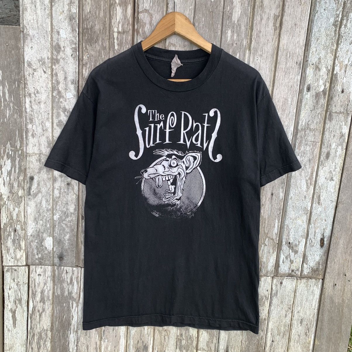 Thrashed Faded The Surf Rats Band Tee