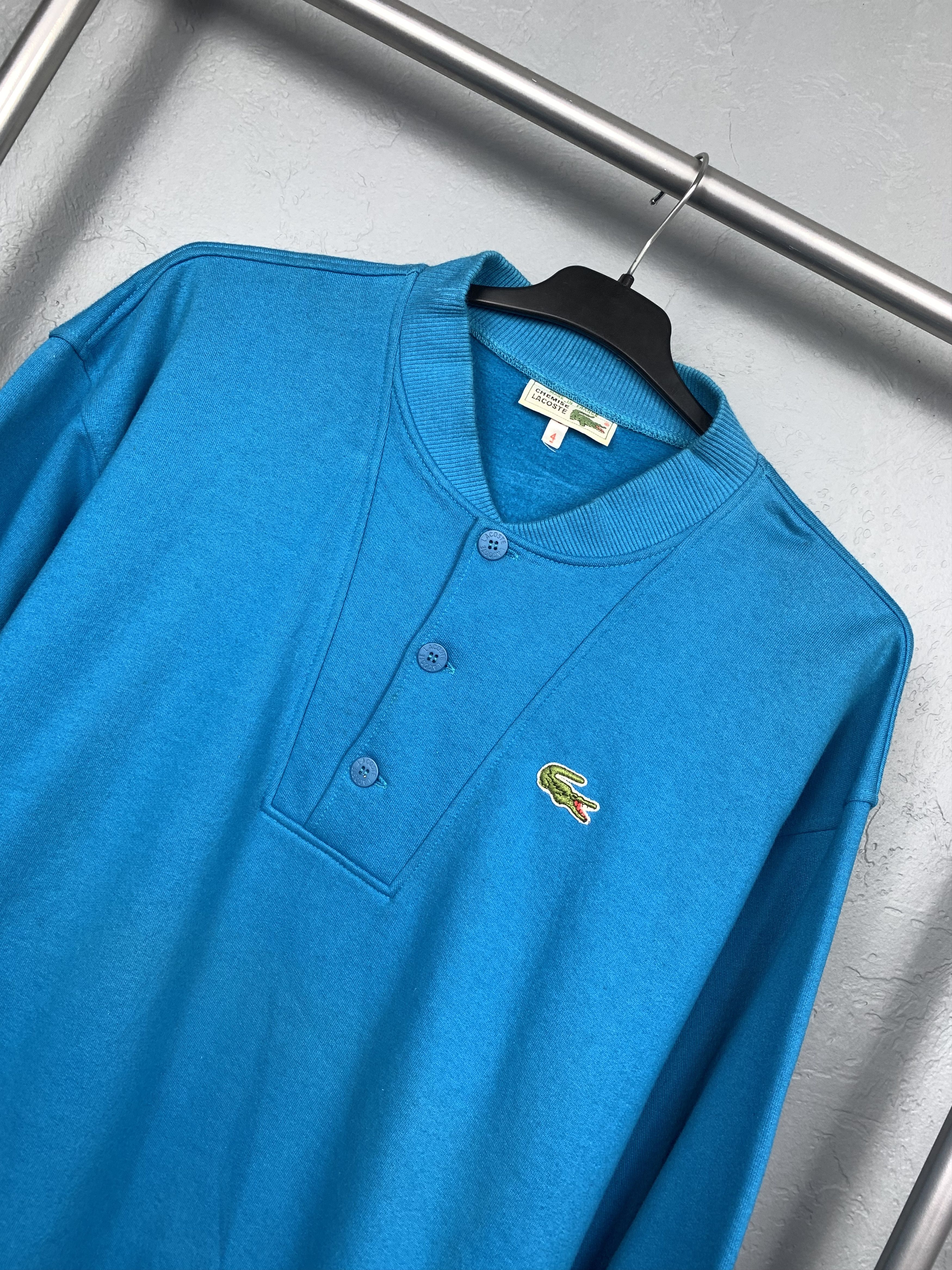 Lacoste Lacoste Mens Blue Bomber Jacket Size US M / EU 48-50 / 2 - 2 Thumbnail