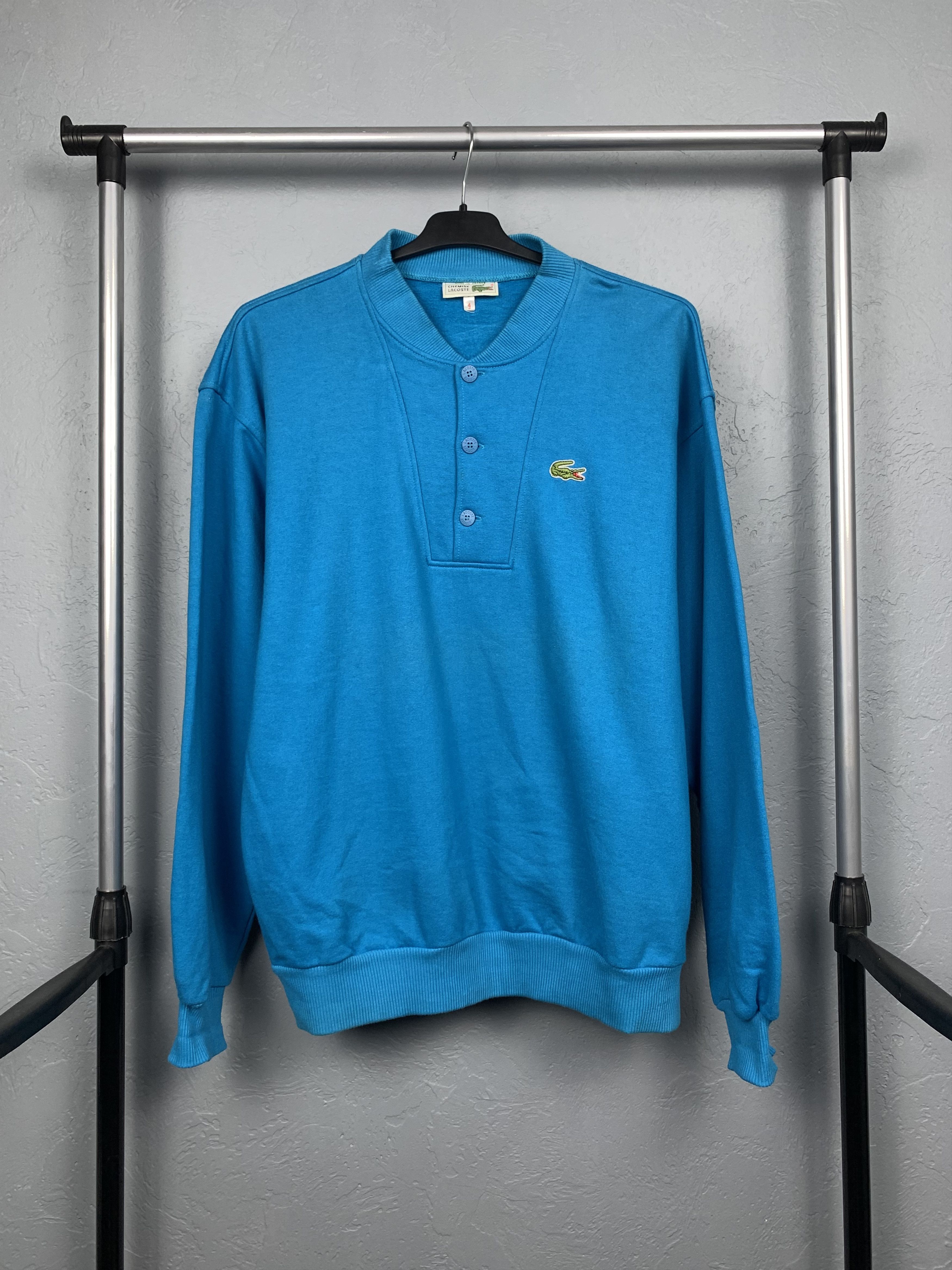 Lacoste Mens Blue Bomber Jacket