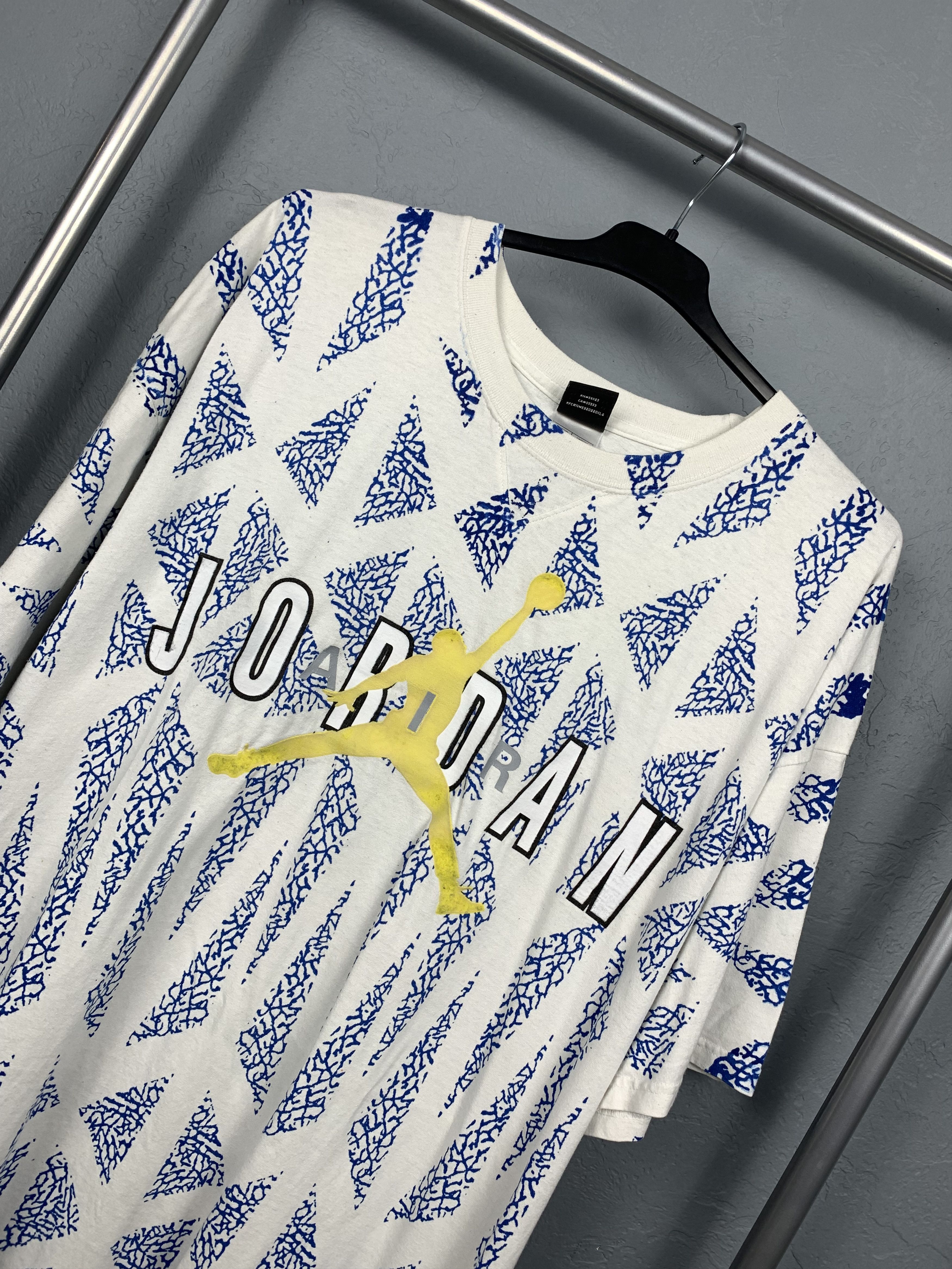 Jordan Brand Nike Jordan Mens Big Logo T-Shirt Size US XXL / EU 58 / 5 - 2 Thumbnail