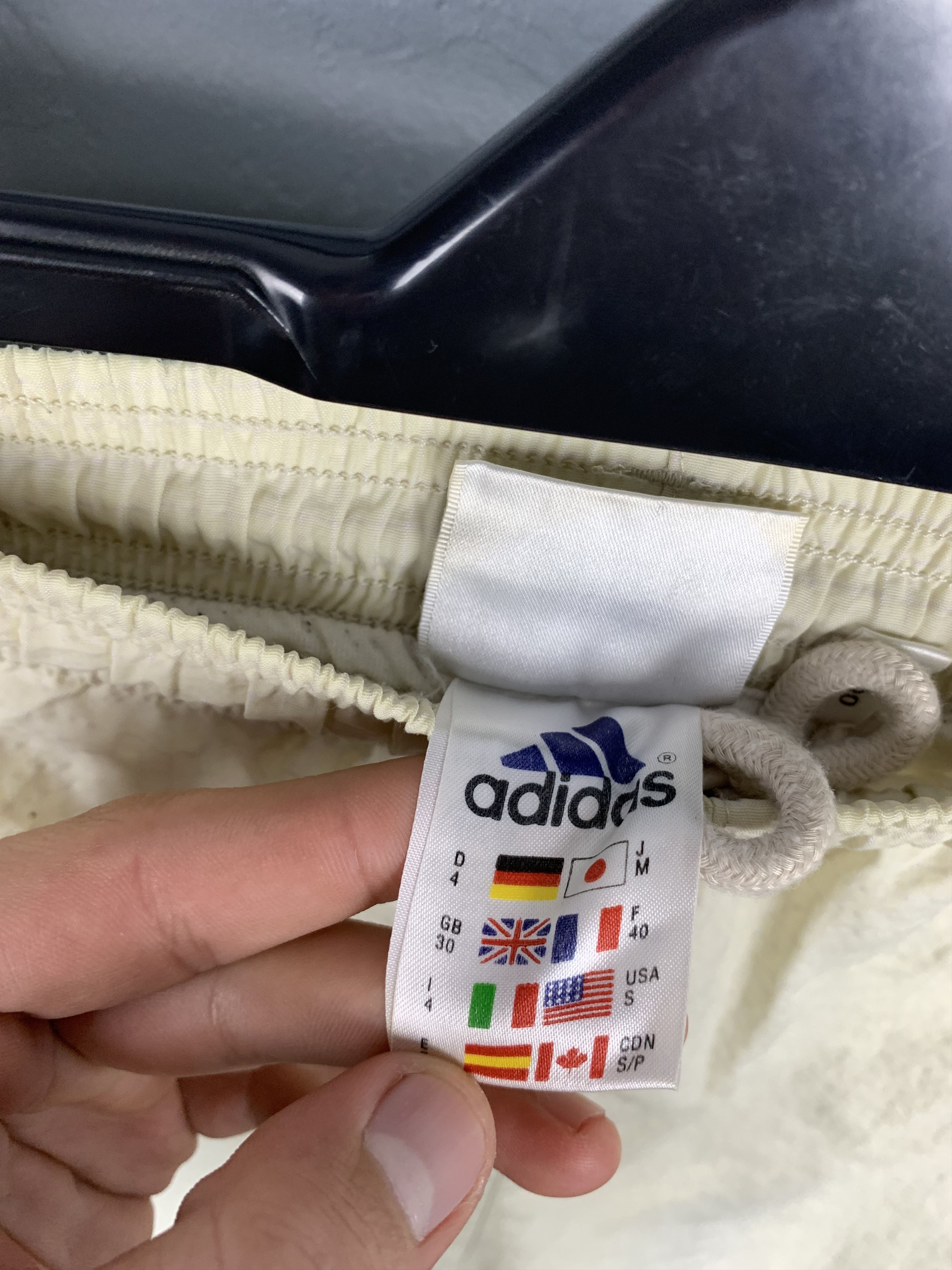 Adidas × Vintage Adidas Vintage Mens Nylon Swimming Shorts Size US 30 / EU 46 - 5 Thumbnail