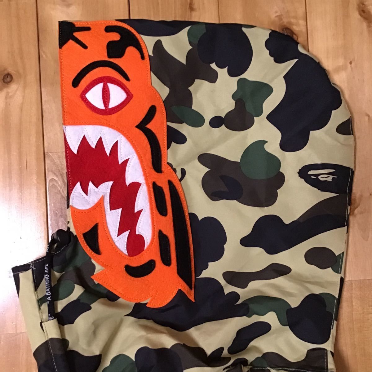 Bape BAPE 1st camo yellow × navy Tiger snowboard jacket Size US S / EU 44-46 / 1 - 5 Thumbnail