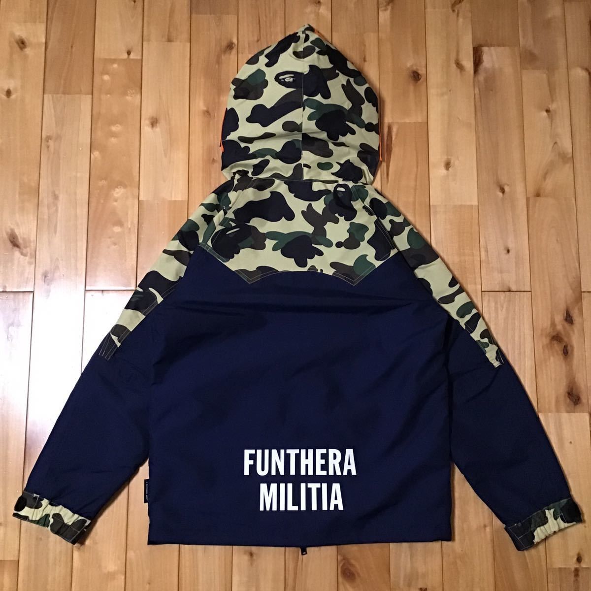Bape BAPE 1st camo yellow × navy Tiger snowboard jacket Size US S / EU 44-46 / 1 - 2 Thumbnail