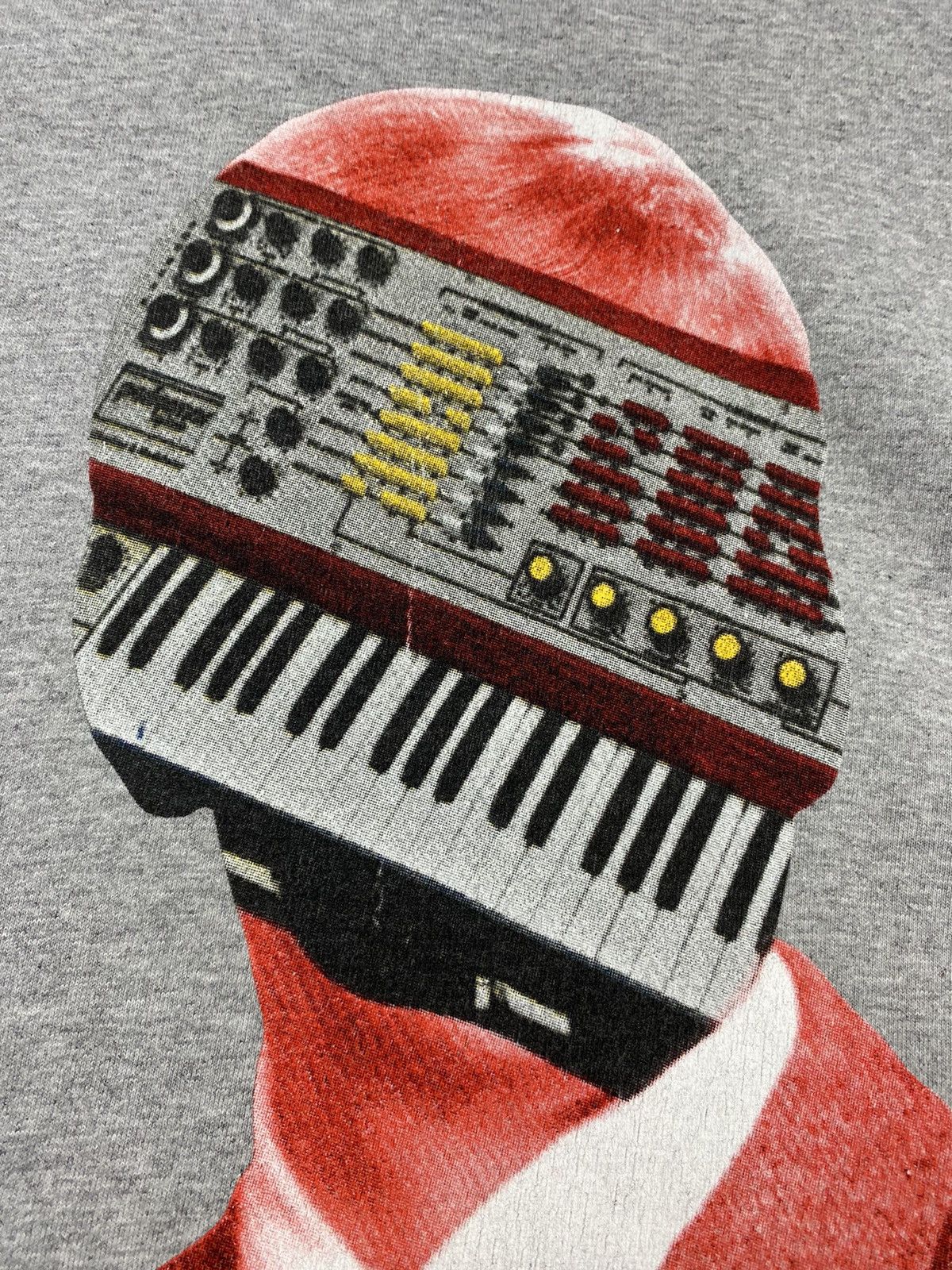 Supreme × Undercover 2015 Supreme Undercover Synhead Tee Shirt Grey Medium Size US M / EU 48-50 / 2 - 6 Thumbnail