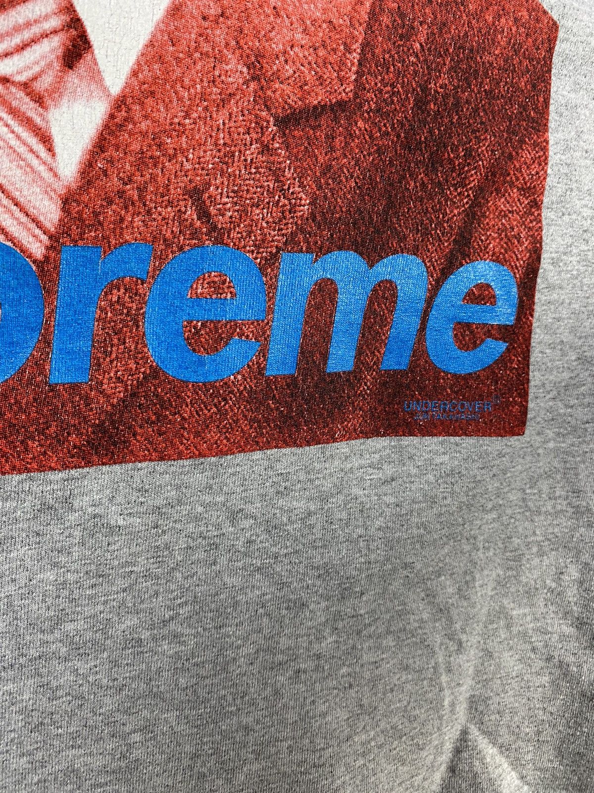 Supreme × Undercover 2015 Supreme Undercover Synhead Tee Shirt Grey Medium Size US M / EU 48-50 / 2 - 4 Thumbnail