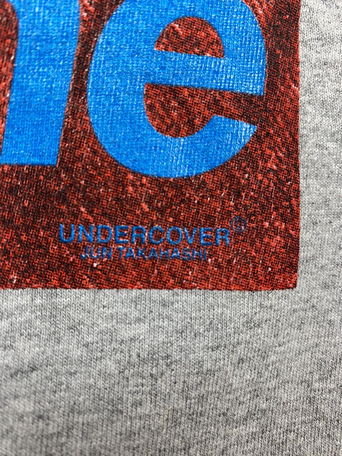 Supreme × Undercover 2015 Supreme Undercover Synhead Tee Shirt Grey Medium Size US M / EU 48-50 / 2 - 5 Thumbnail