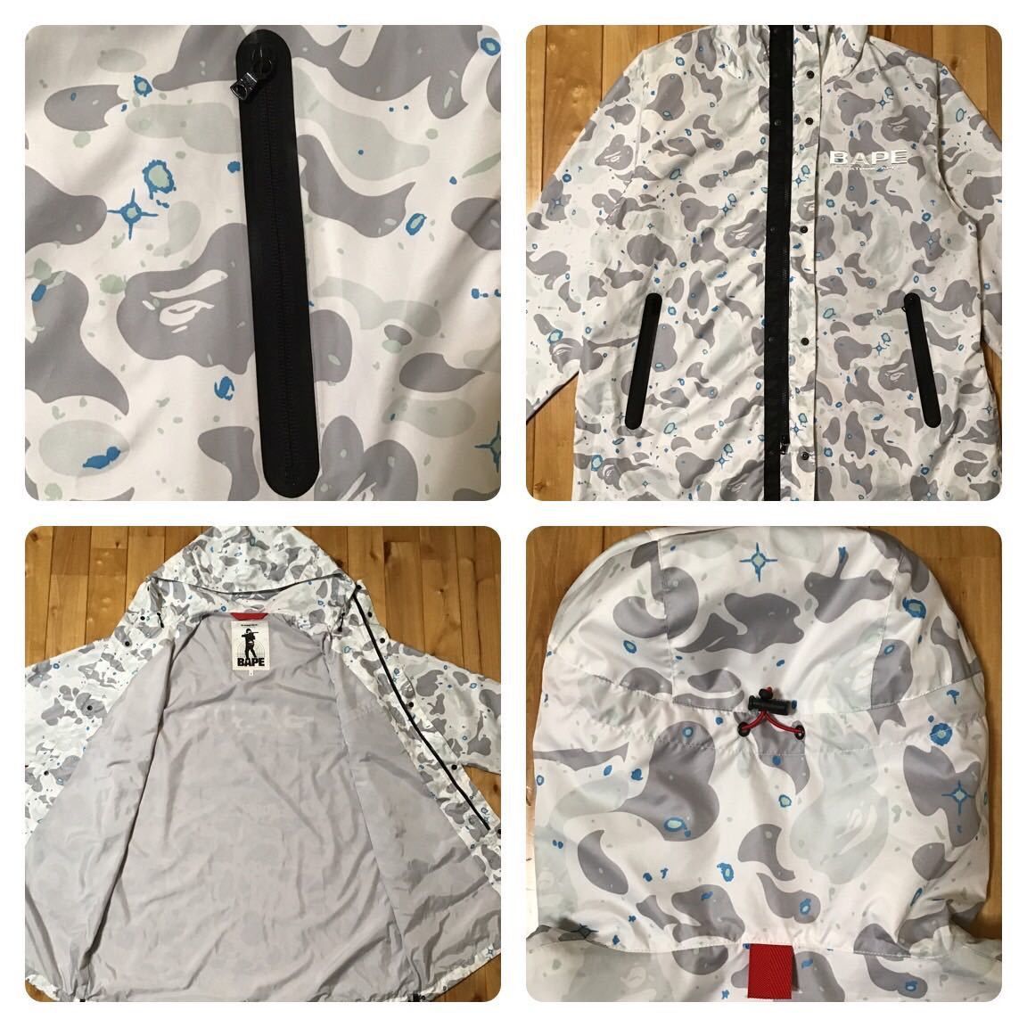 Bape BAPE SPACE CAMO LONG HOODIE JACKET a bathing ape Size US L / EU 52-54 / 3 - 5 Thumbnail