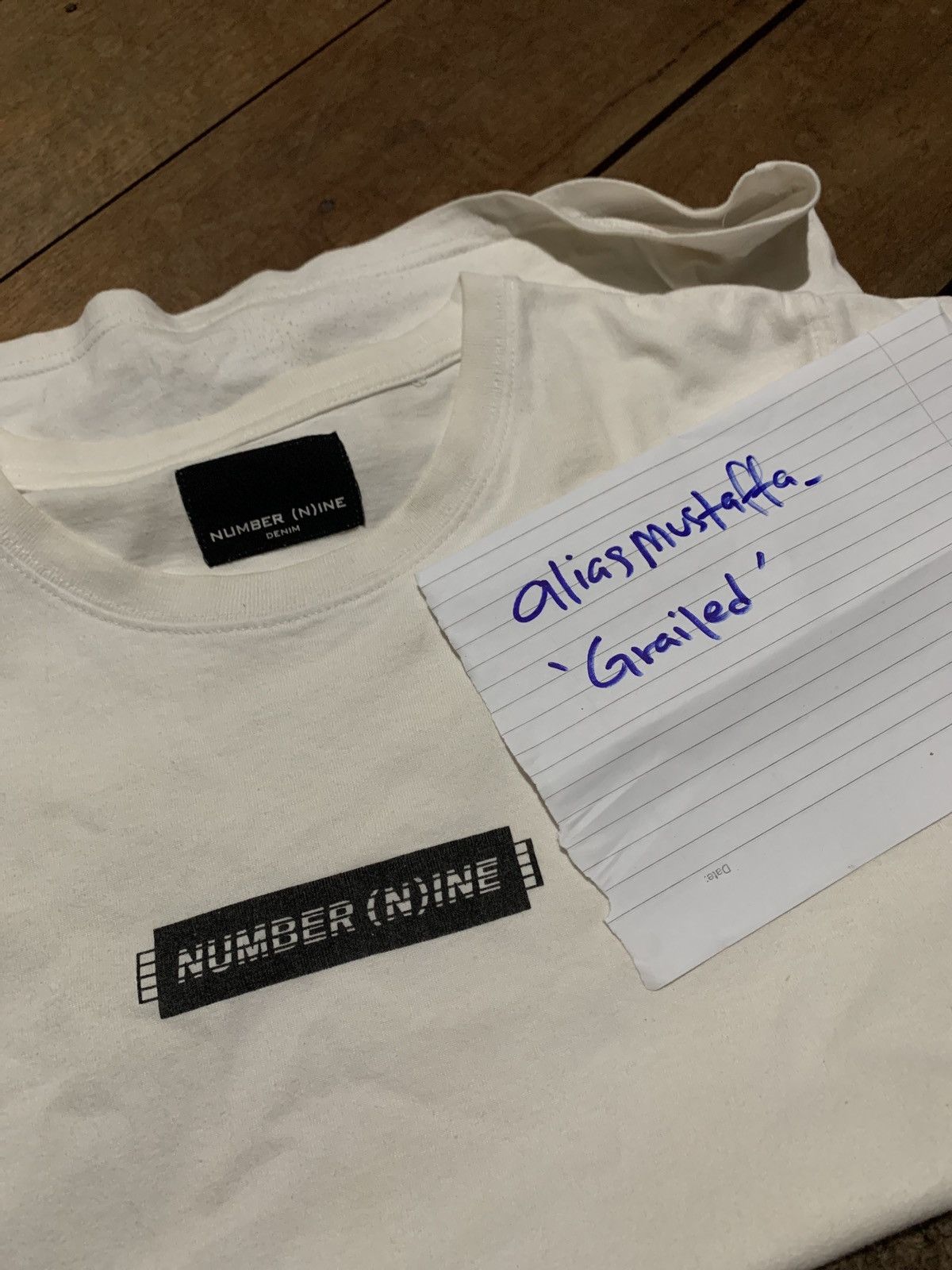 Number (N)ine Thrashed Number Nine Tshirt Size US M / EU 48-50 / 2 - 11 Thumbnail