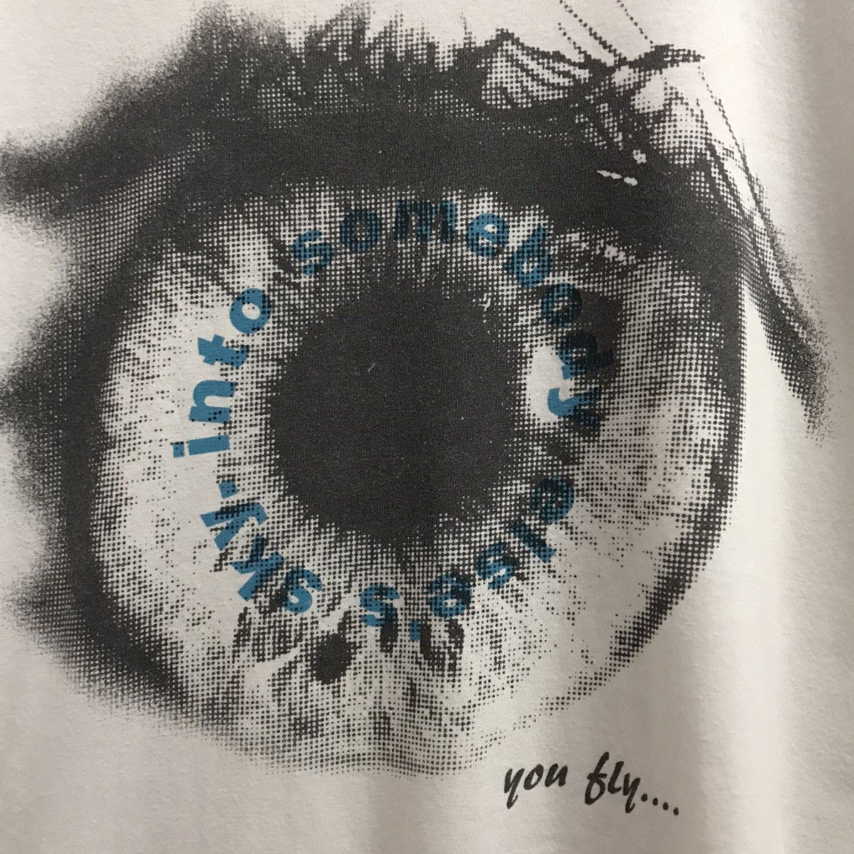 Vintage Vintage 90’s Art 👁 Eye illustration tshirt Size US M / EU 48-50 / 2 - 4 Thumbnail