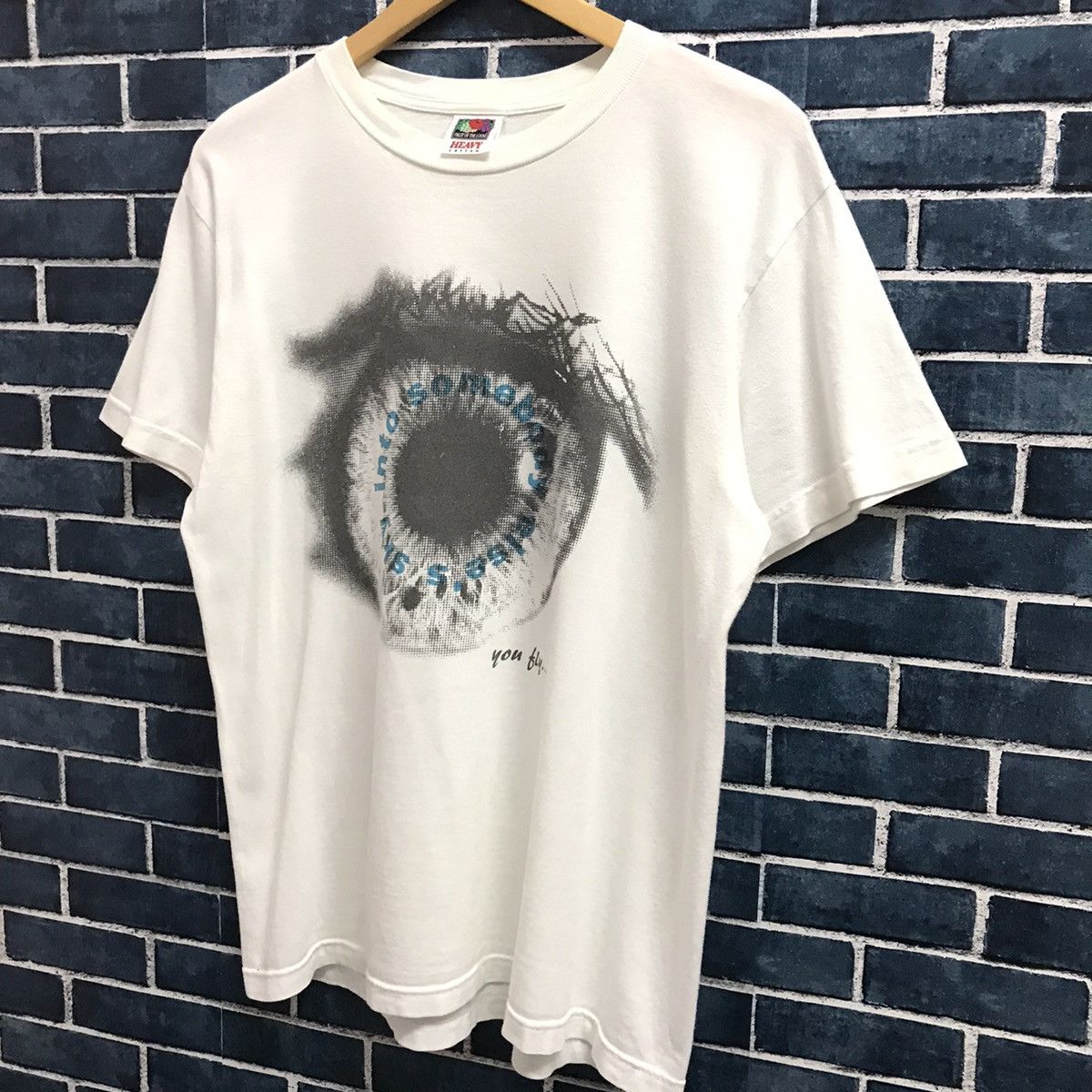 Vintage Vintage 90’s Art 👁 Eye illustration tshirt Size US M / EU 48-50 / 2 - 3 Thumbnail